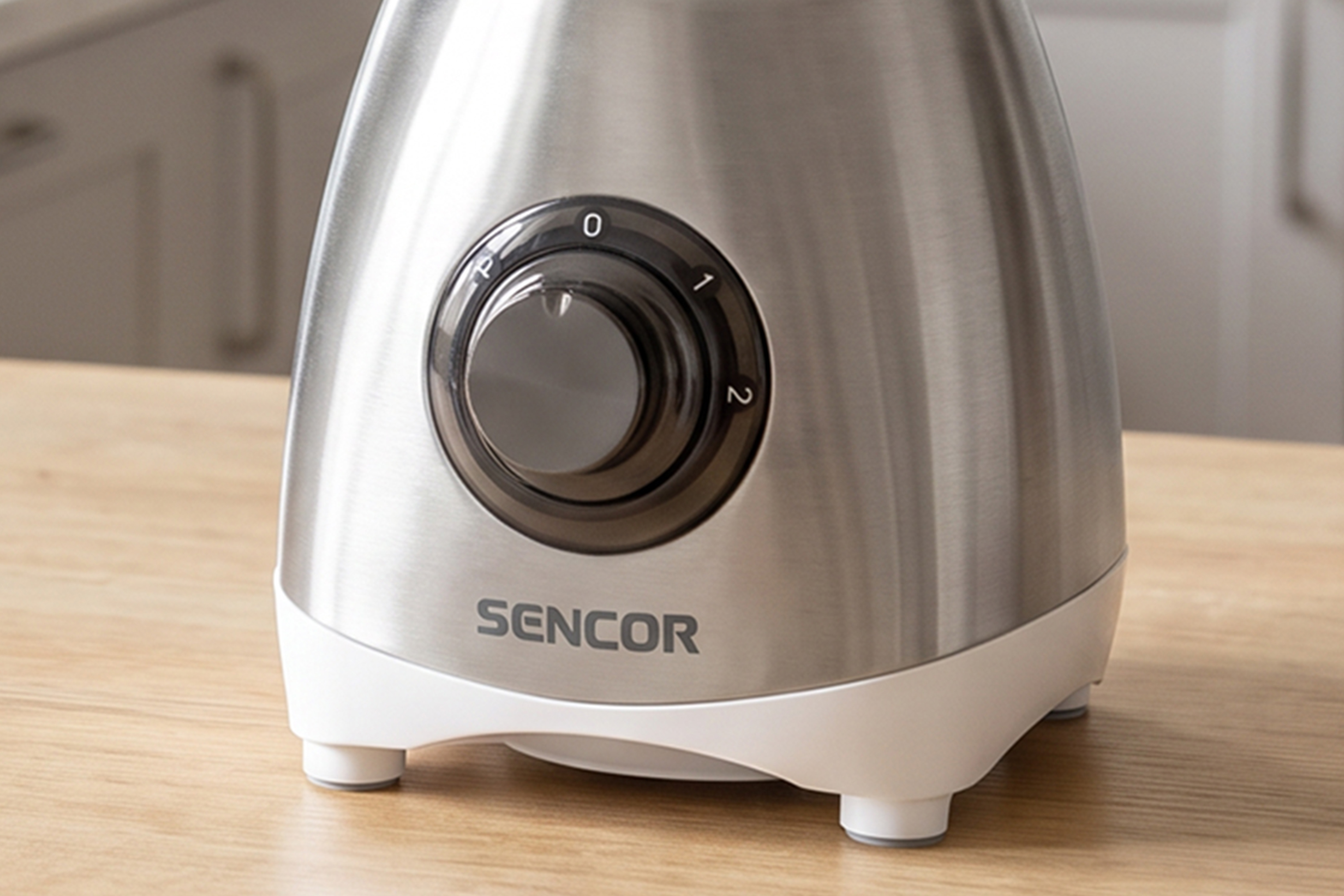 Sencor SBL 3271SS countertop blender with a glass jar