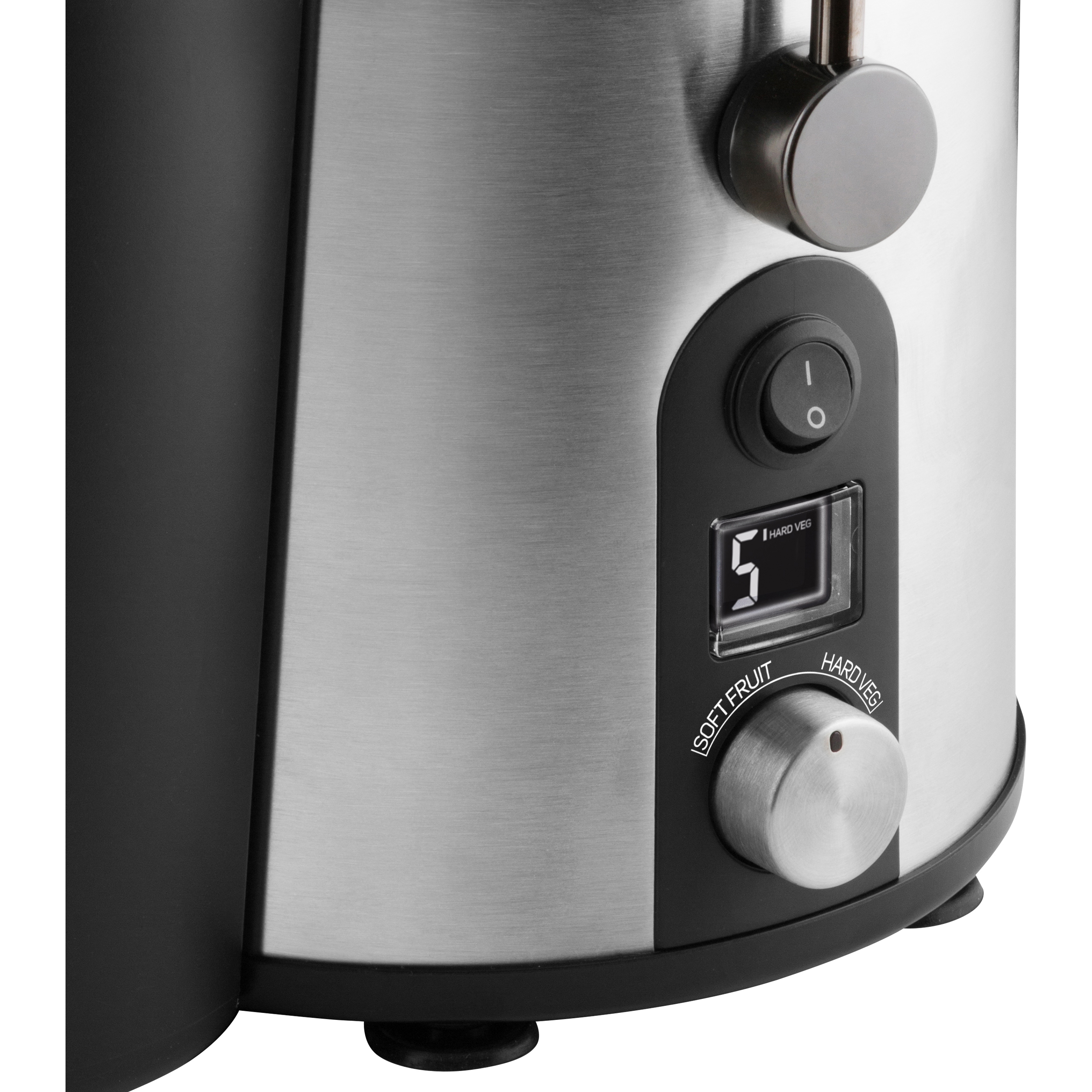 Sencor SJE 5050SS gyümölcscentrifuga\
gyümölcshúsgyűjtő edény\
légyűjtő edény habelválasztóval\
nyomórúd\
fedél betöltőnyílással\
rozsdamentes acél szita\
légyűjtő\
kifolyócső dripstop technológiával