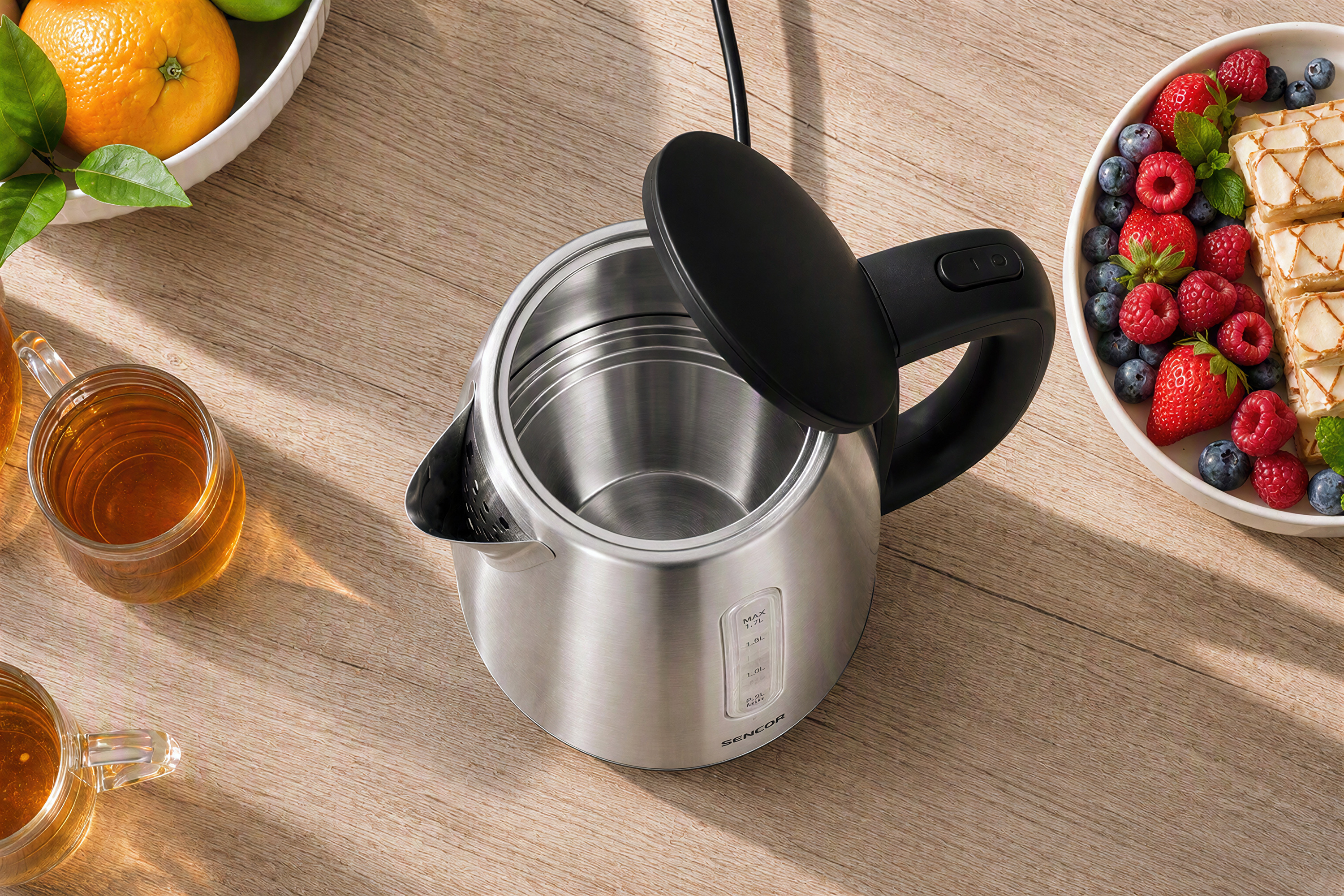 Sencor SWK 1720BK stainless steel electric kettle