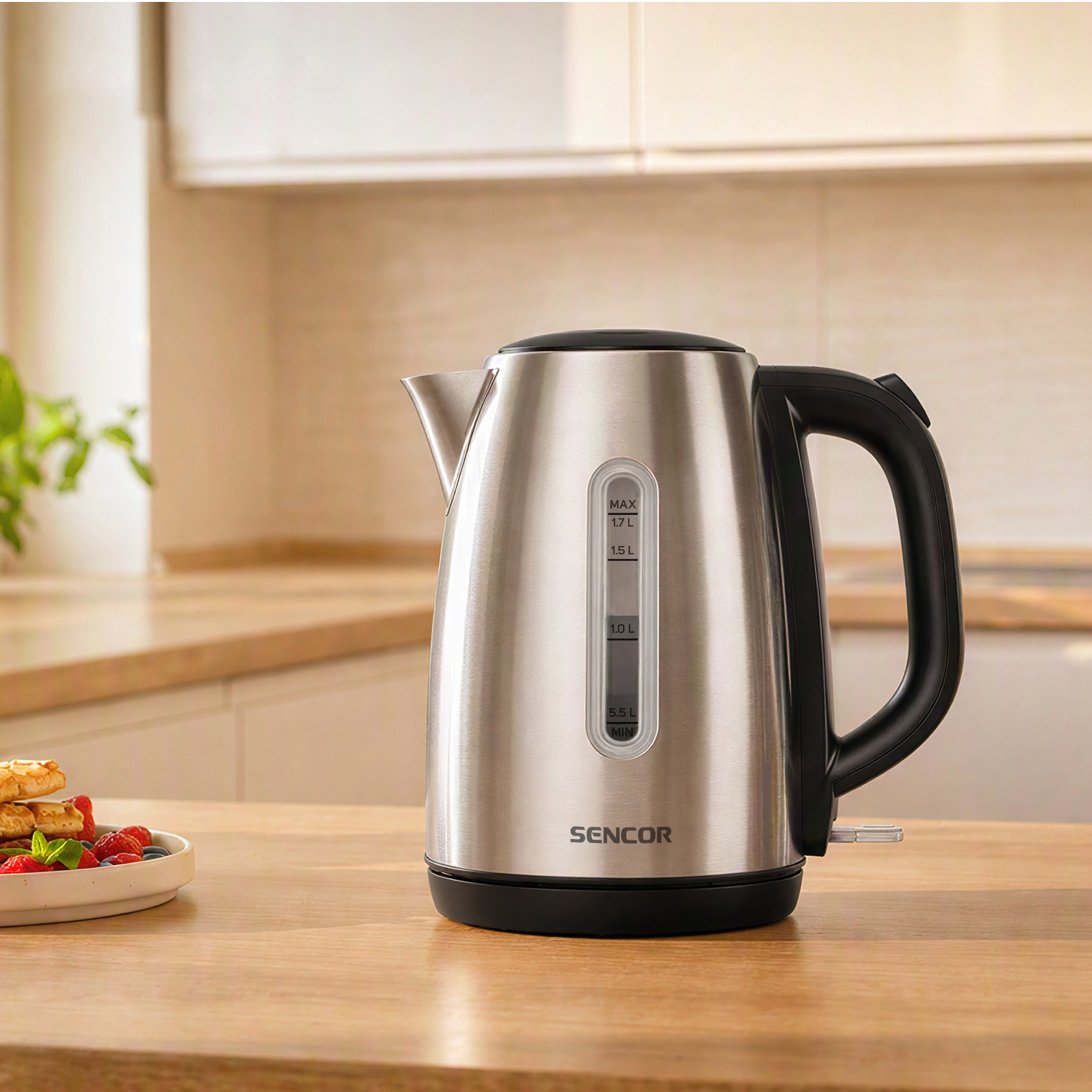 Sencor SWK 1720BK stainless steel electric kettle