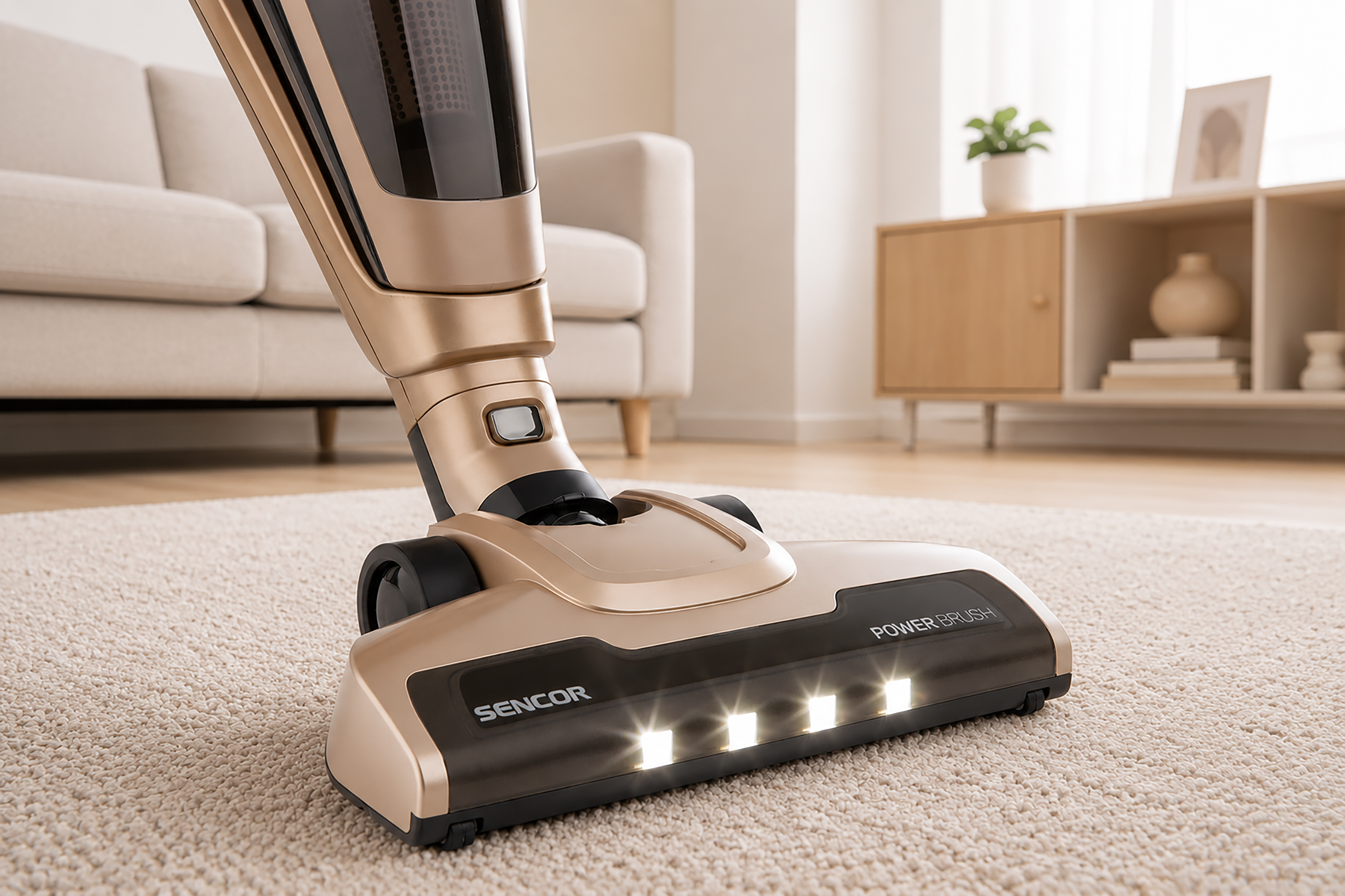 Sencor tyčový vysavač 2v1 SVC 8618GD