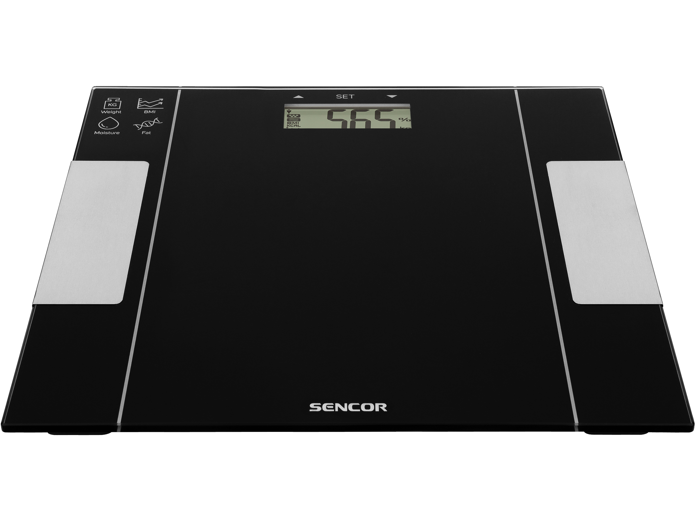 Sencor cyfrowa waga łazienkowa z pomiarem bmi SBS 5050BK