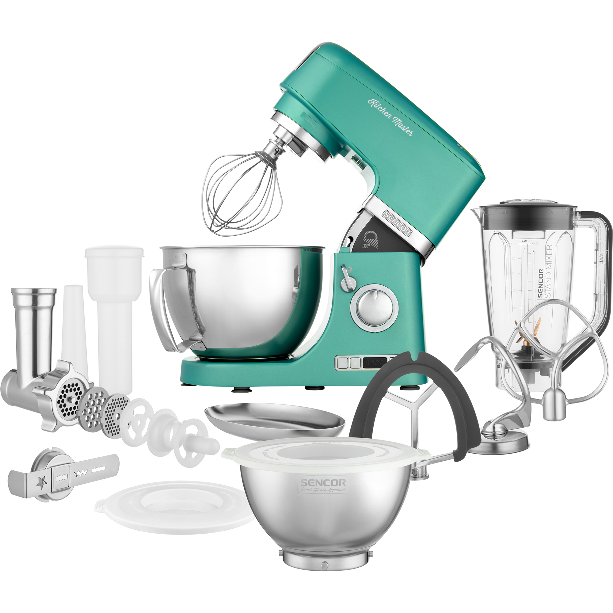 Sencor STM 7871GR konyhai robotgép, a csomag tartalma