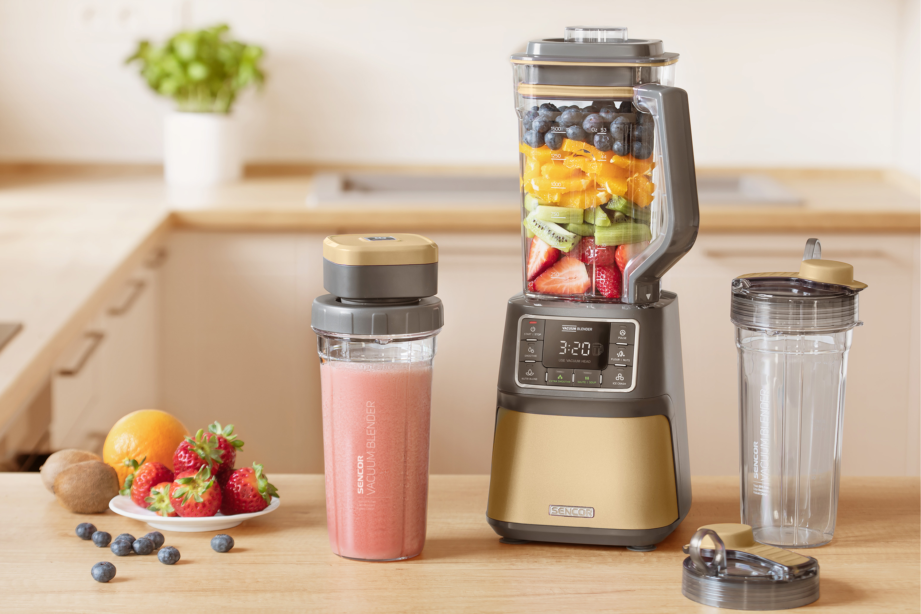 Sencor vákuový mixér s technológiou nutri smart SBU 7877CH VITAMIN +