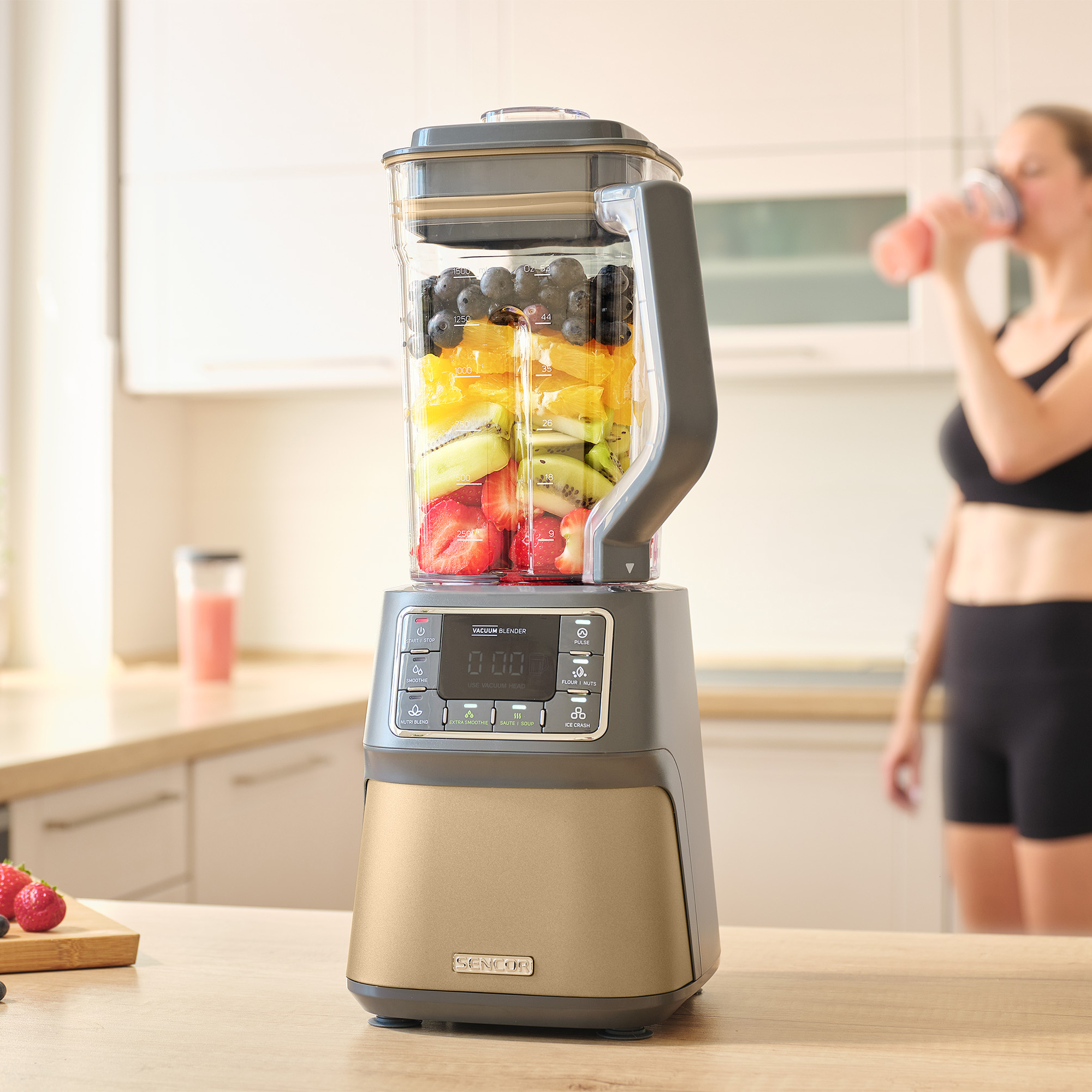 Sencor vákuový mixér s technológiou nutri smart SBU 7877CH VITAMIN +