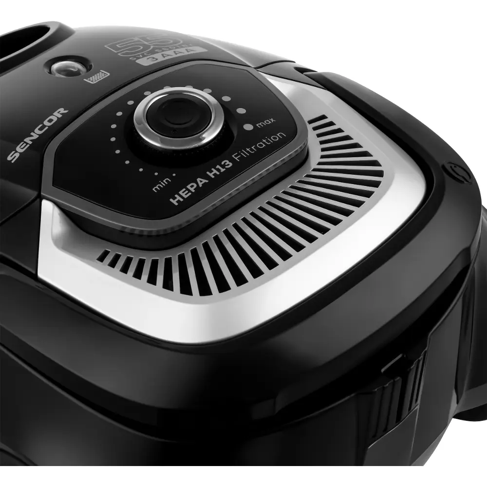 Sencor SVC 5501BK porzsákos porszívó