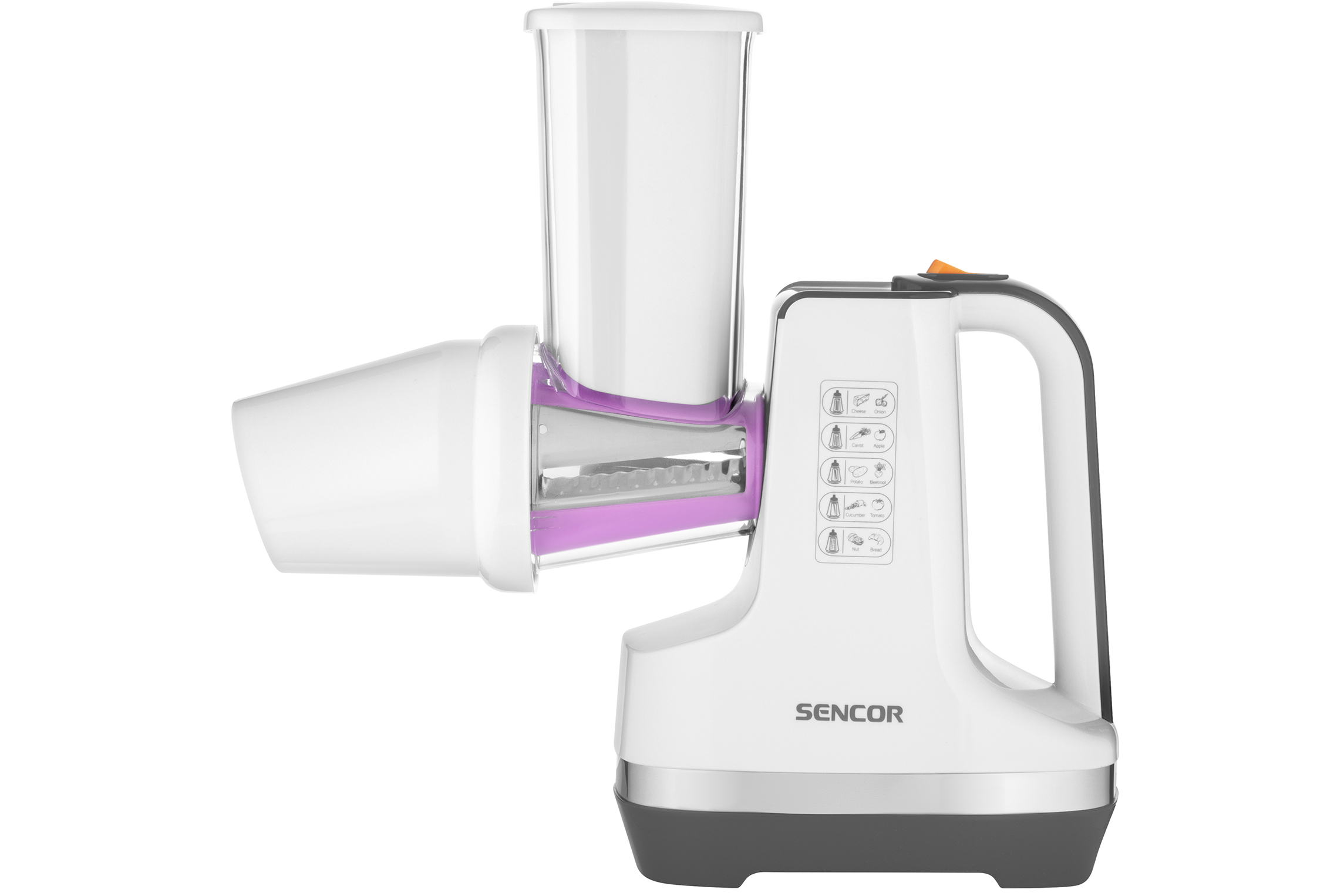 Sencor SSG 4500WH slicer and grater with ice cream maker