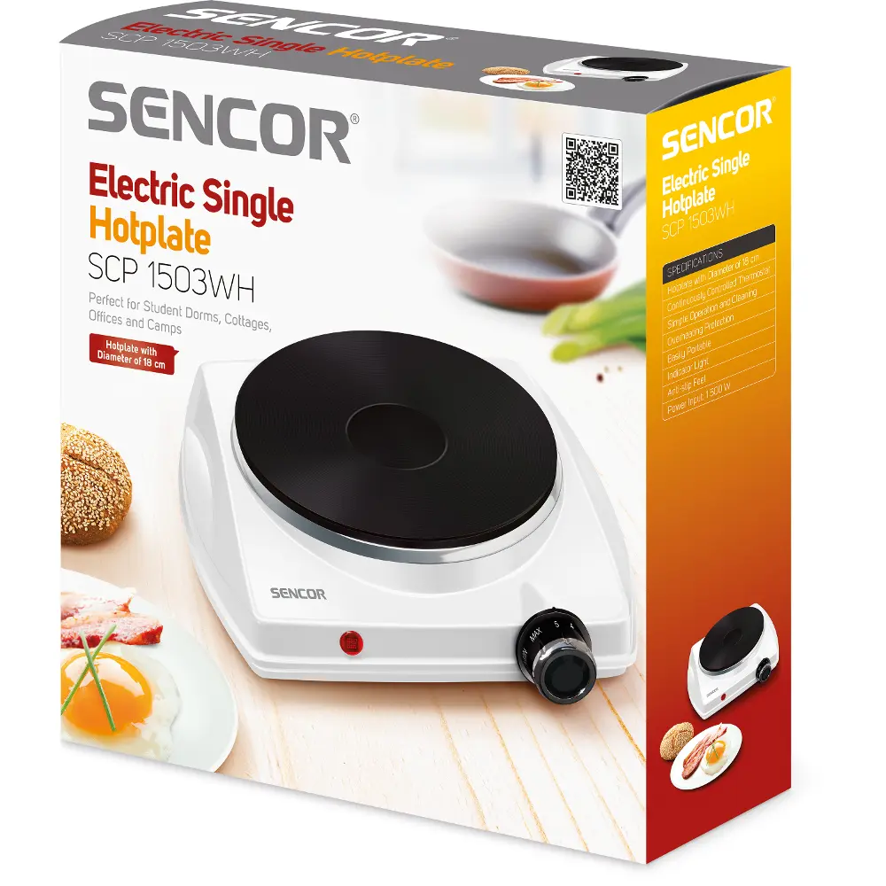Sencor elektrický varič SCP 1503WH-EUE4
