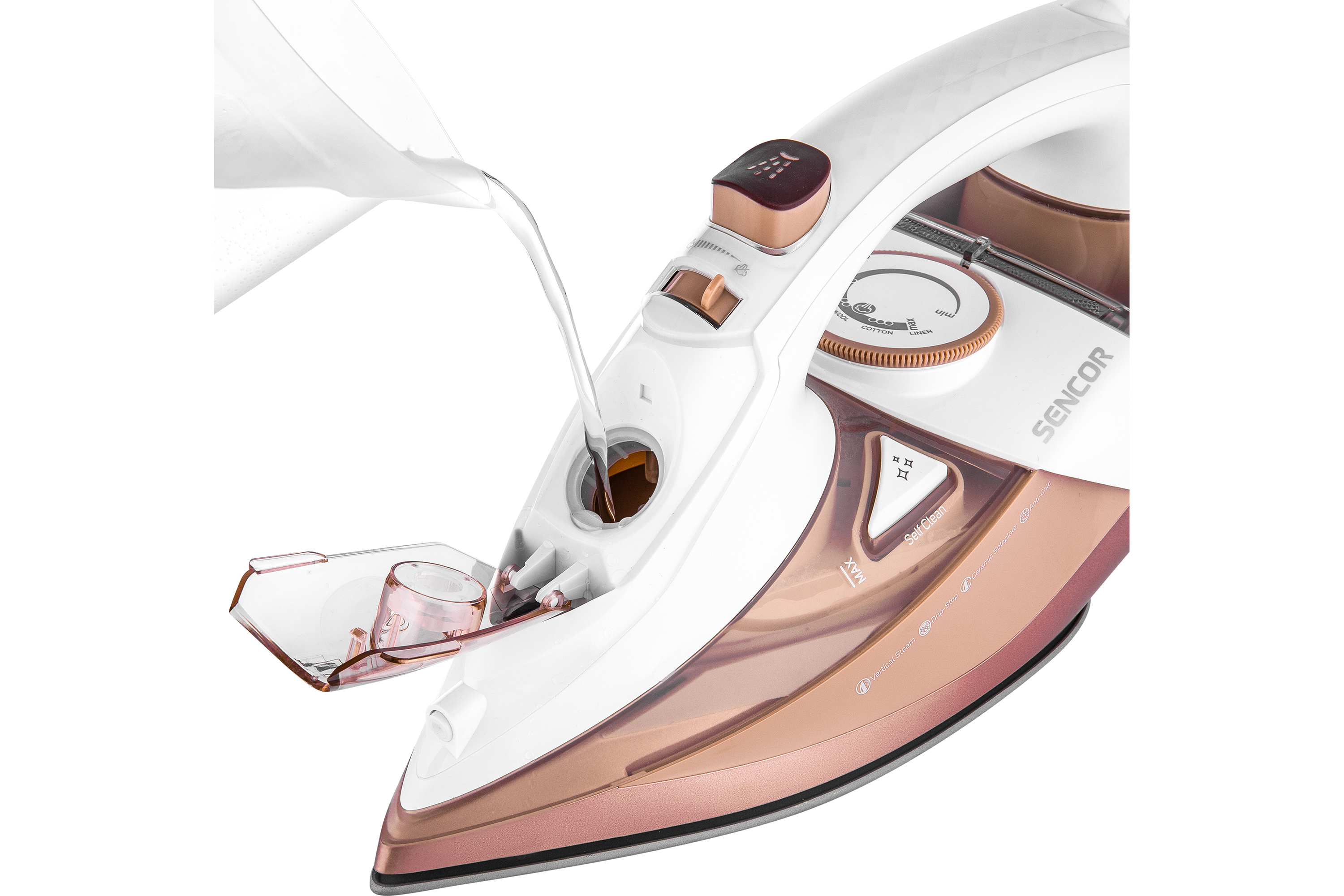 Sencor SSI 8300RS steam iron with ceramic soleplate