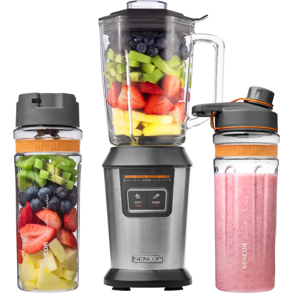 Sencor blender do smoothie ze szklanym kielichem SBL 7550SS