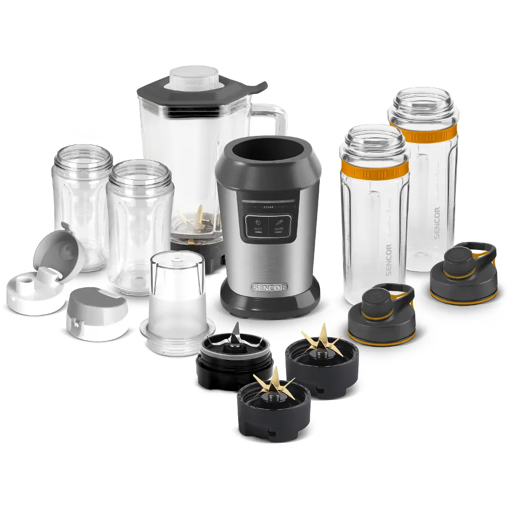 Sencor blender do smoothie SBL 7570SS, zawartość opakowania