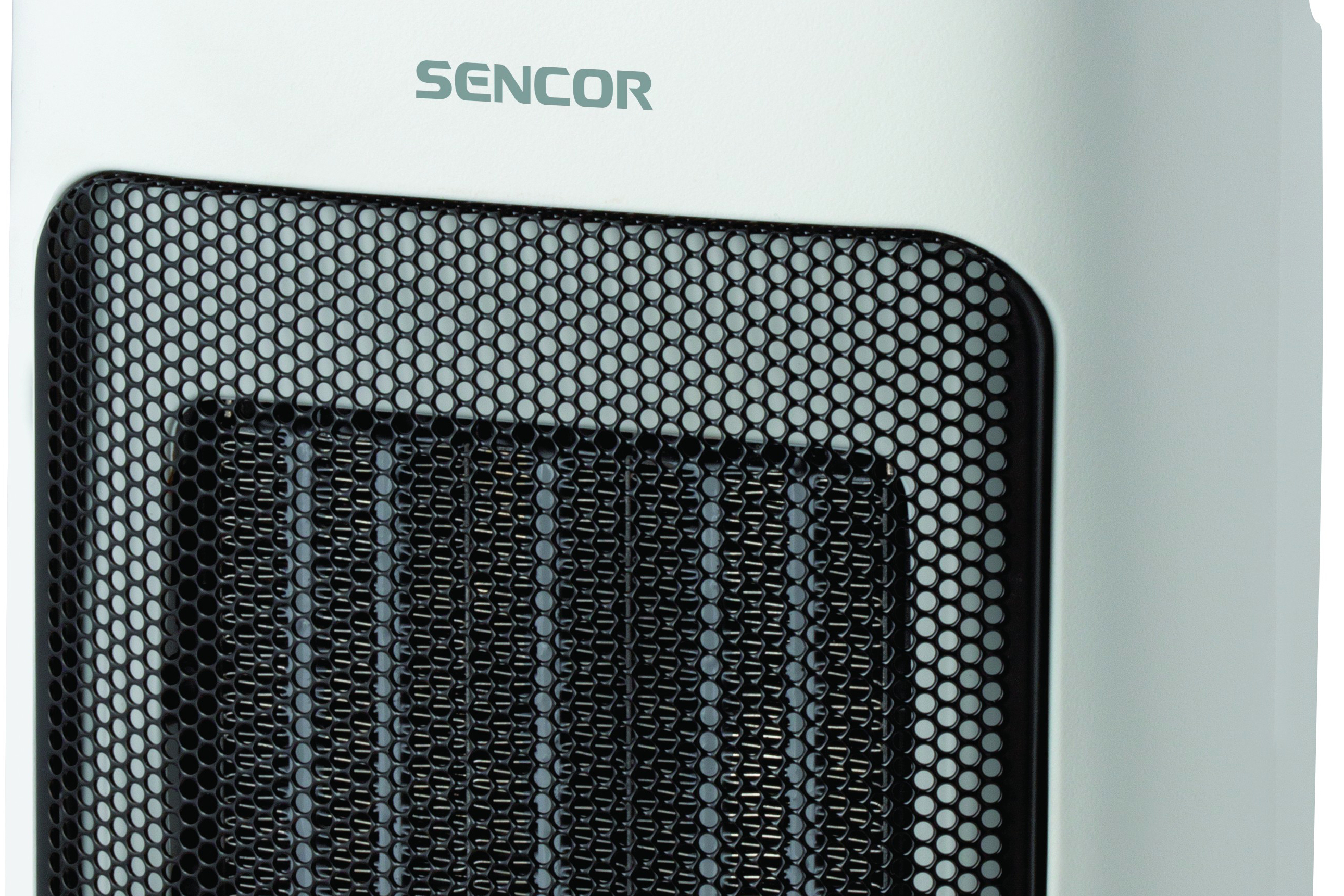 Sencor bílé keramické topidlo s funkcí ventilátoru  SFH 7600WH