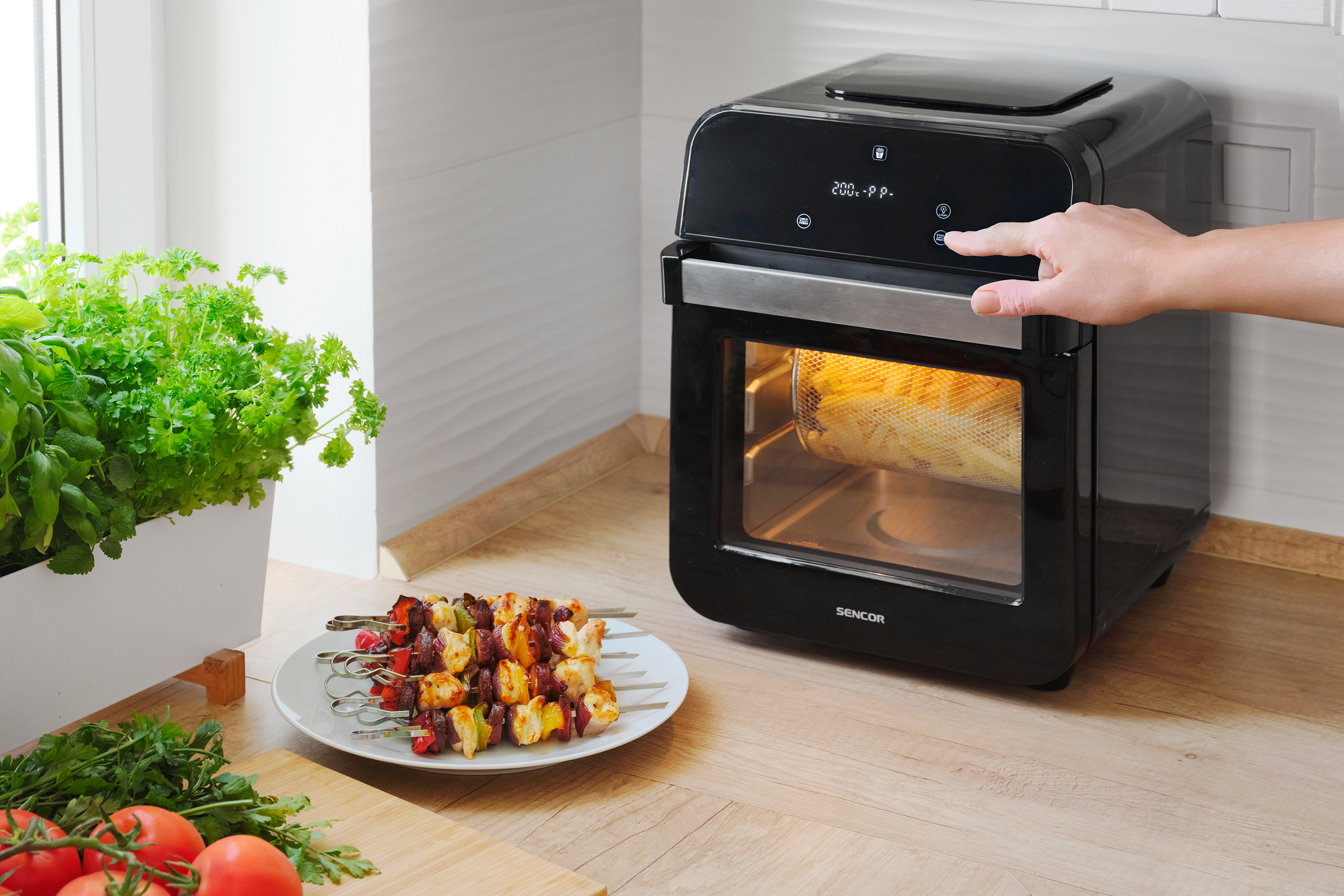 Sencor teplovzdušná fritéza SFR 5510BK