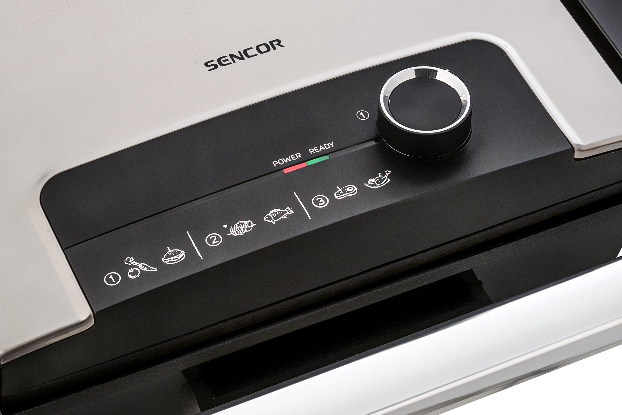 Sencor kontaktní elektrický gril s teflonem SBG 3710SS