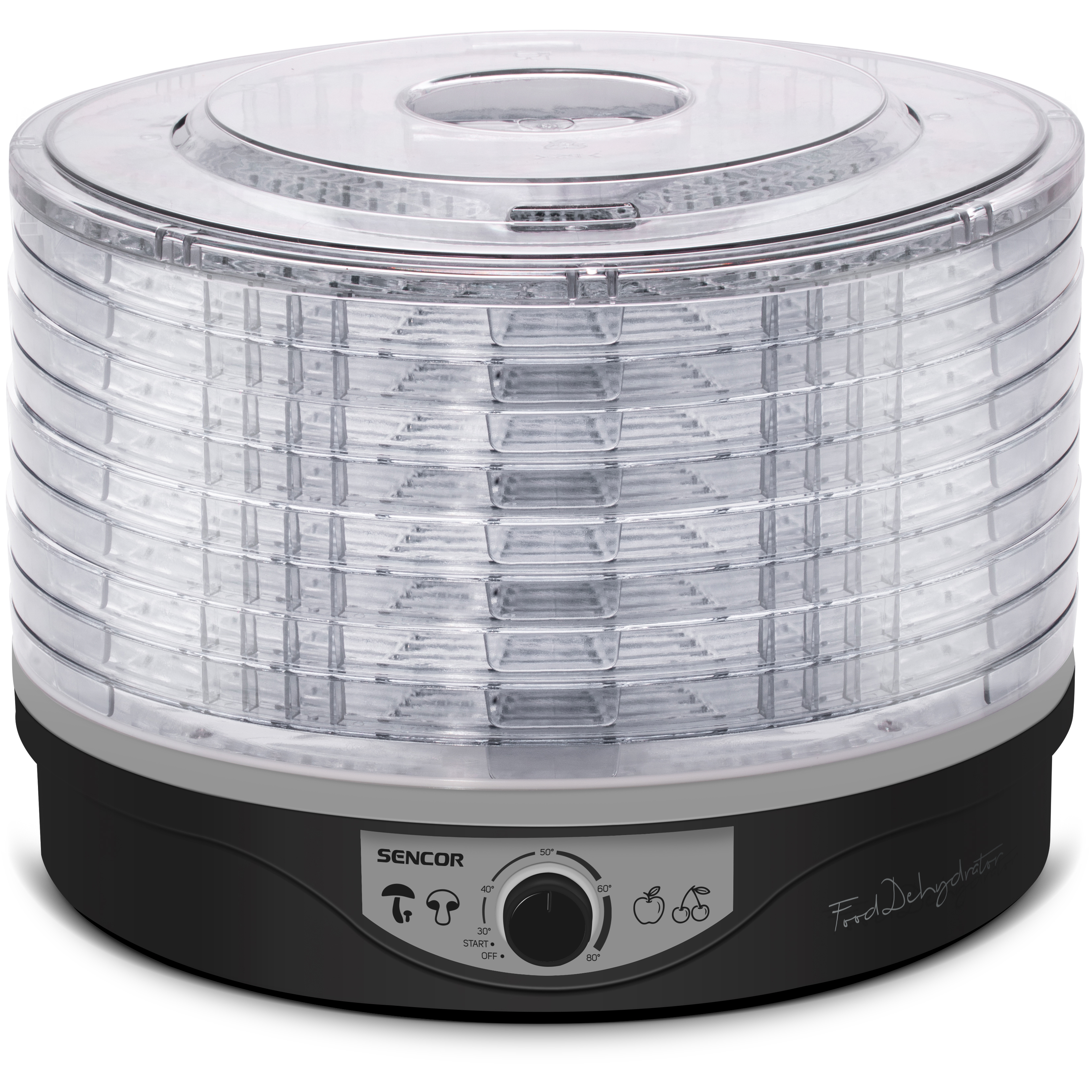 Sencor SFD 3109BK fruit dehydrator, package contents