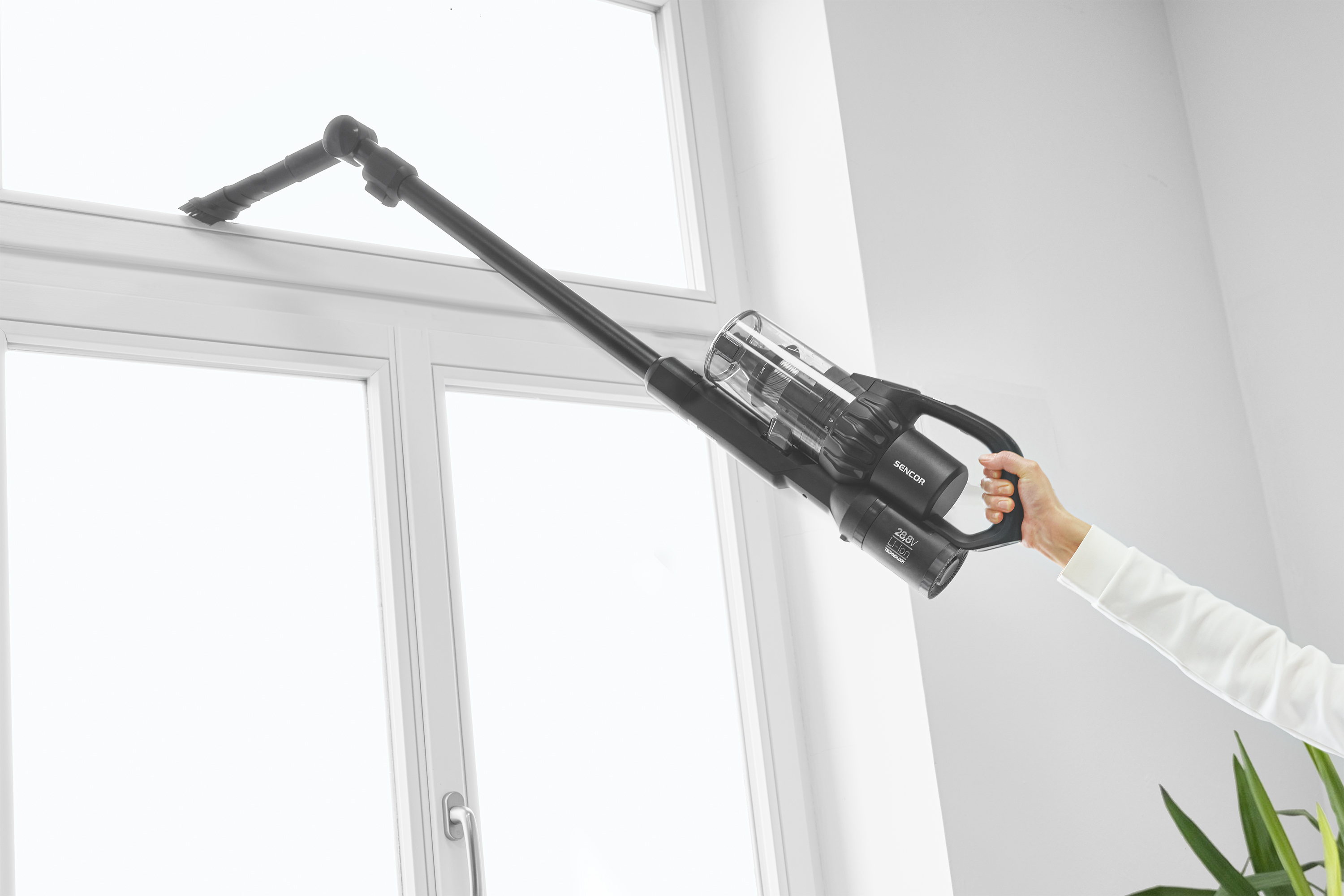 Sencor odkurzacz pionowy 4w1 z mopem i filtracją hepa SVC 9879BK