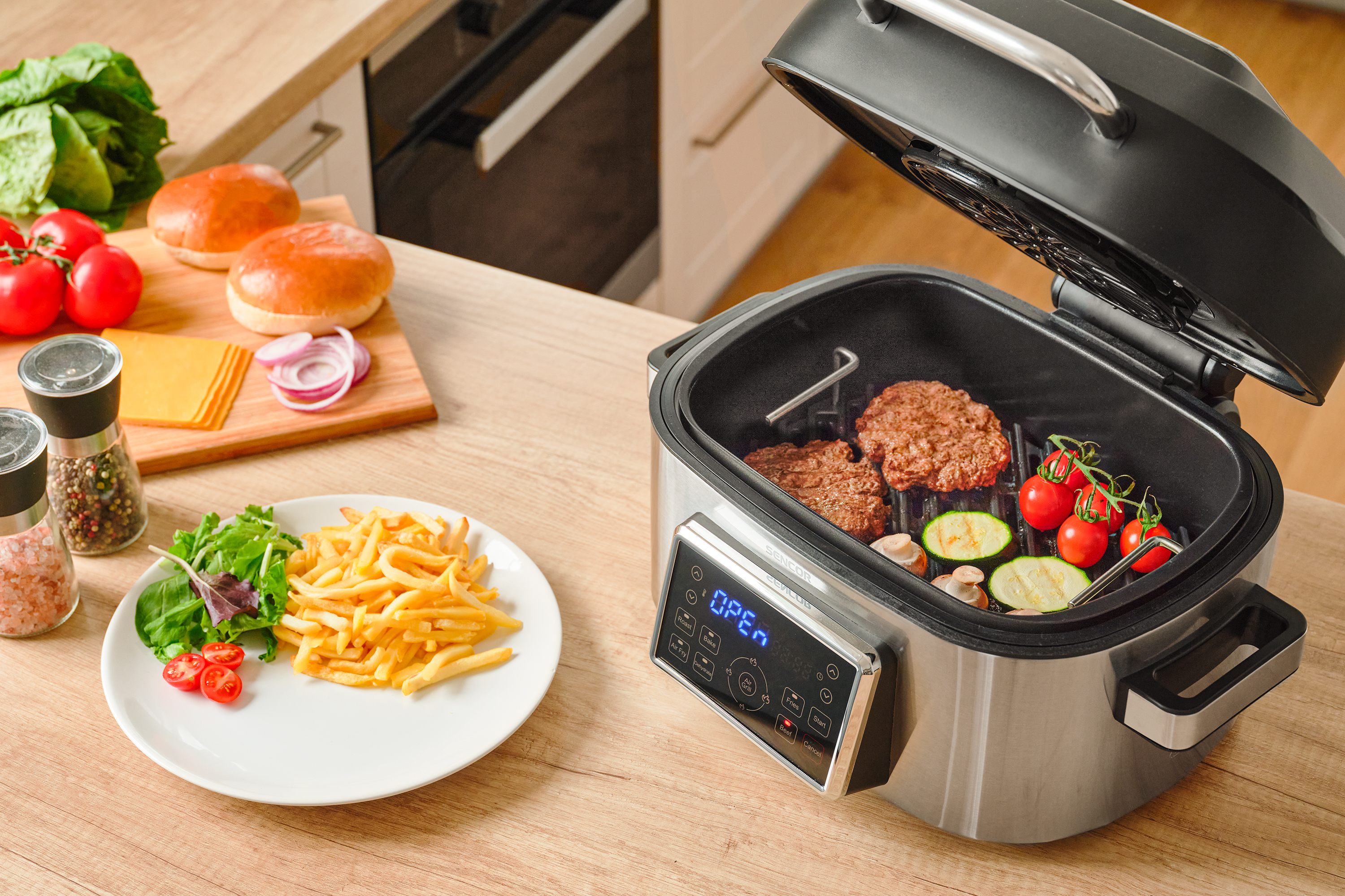 Sencor horkovzdušná fritéza SBG 8900SS