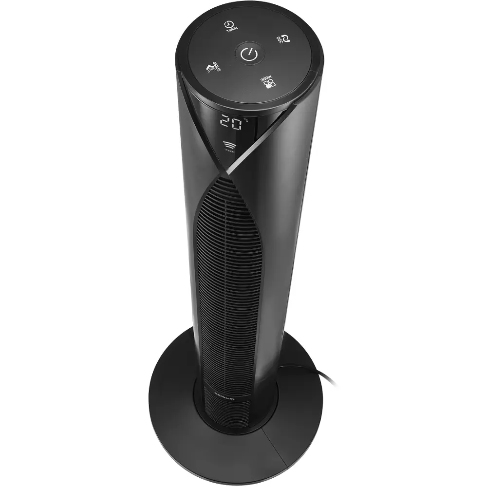 Sencor stĺpový ventilátor SFT 3800BK