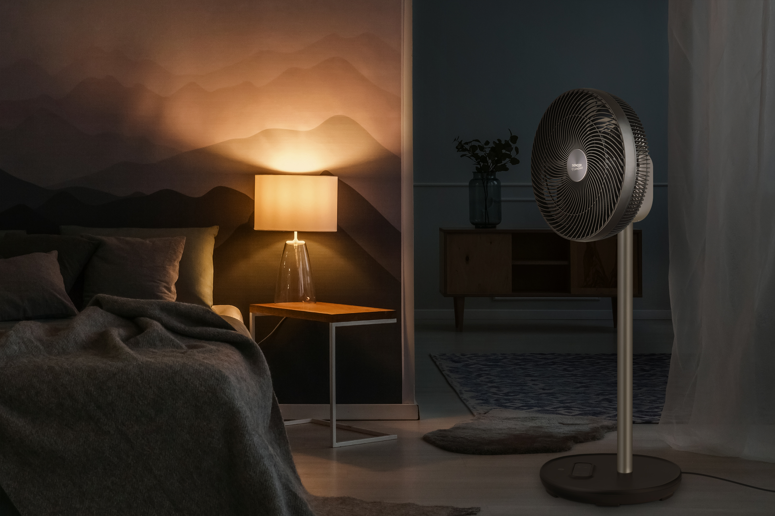 Sencor stojanový ventilátor SFN 3040BK