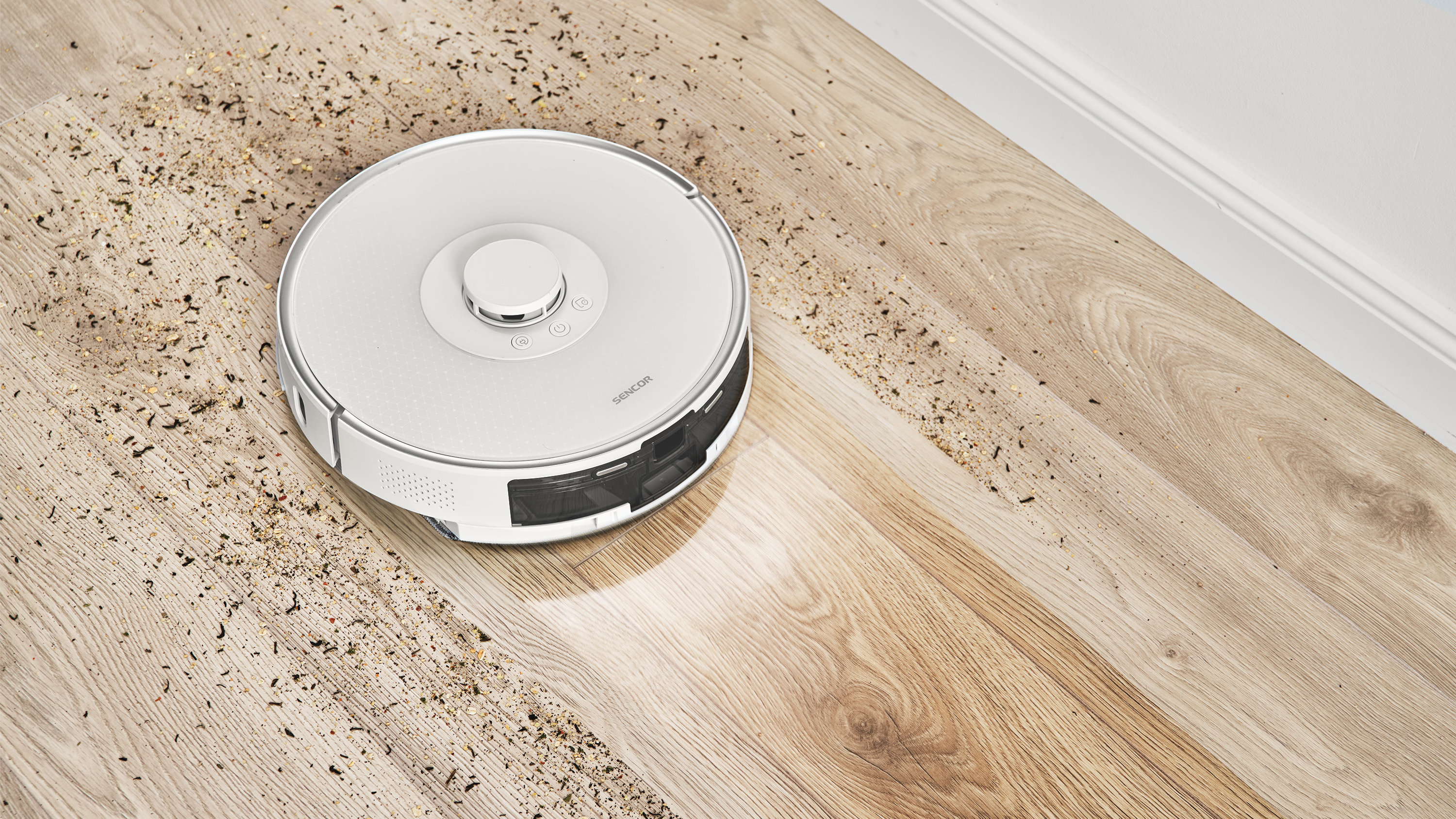 Sencor robotický vysávač SRV 9385WH