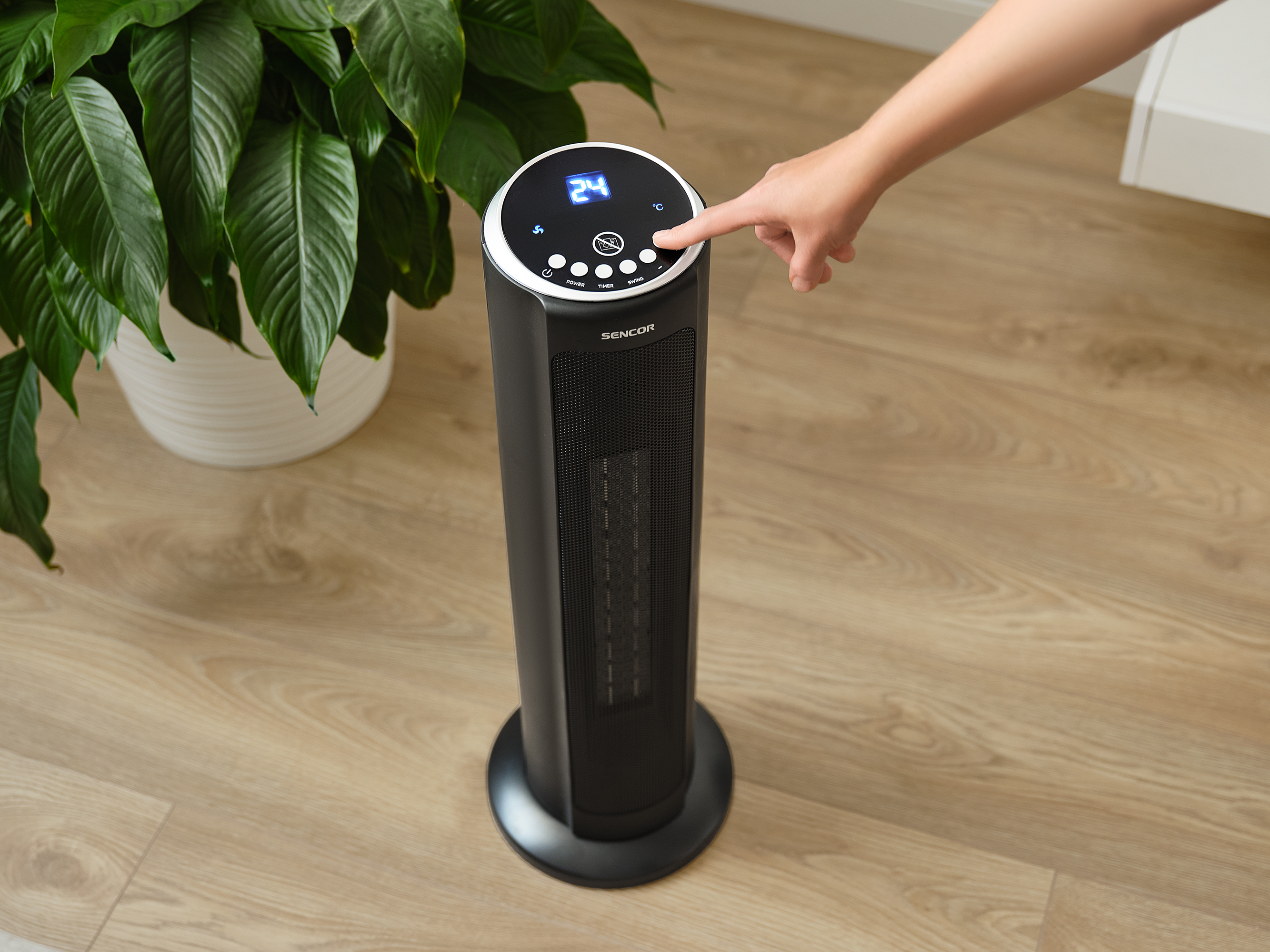 Sencor keramické topidlo s oscilací SFH 8990BK