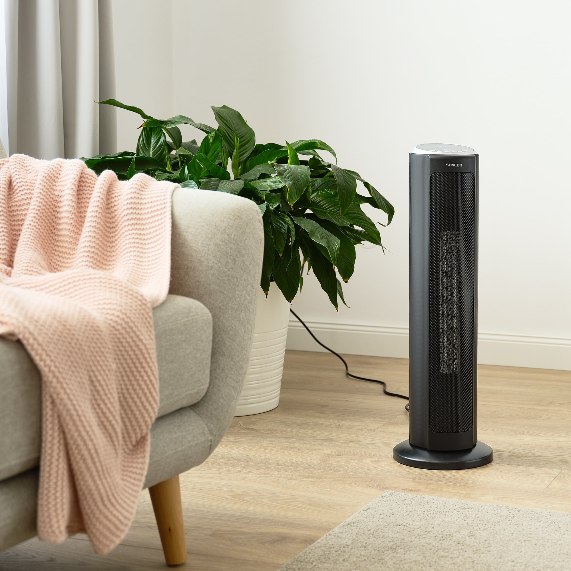 Sencor keramické topidlo s oscilací SFH 8990BK