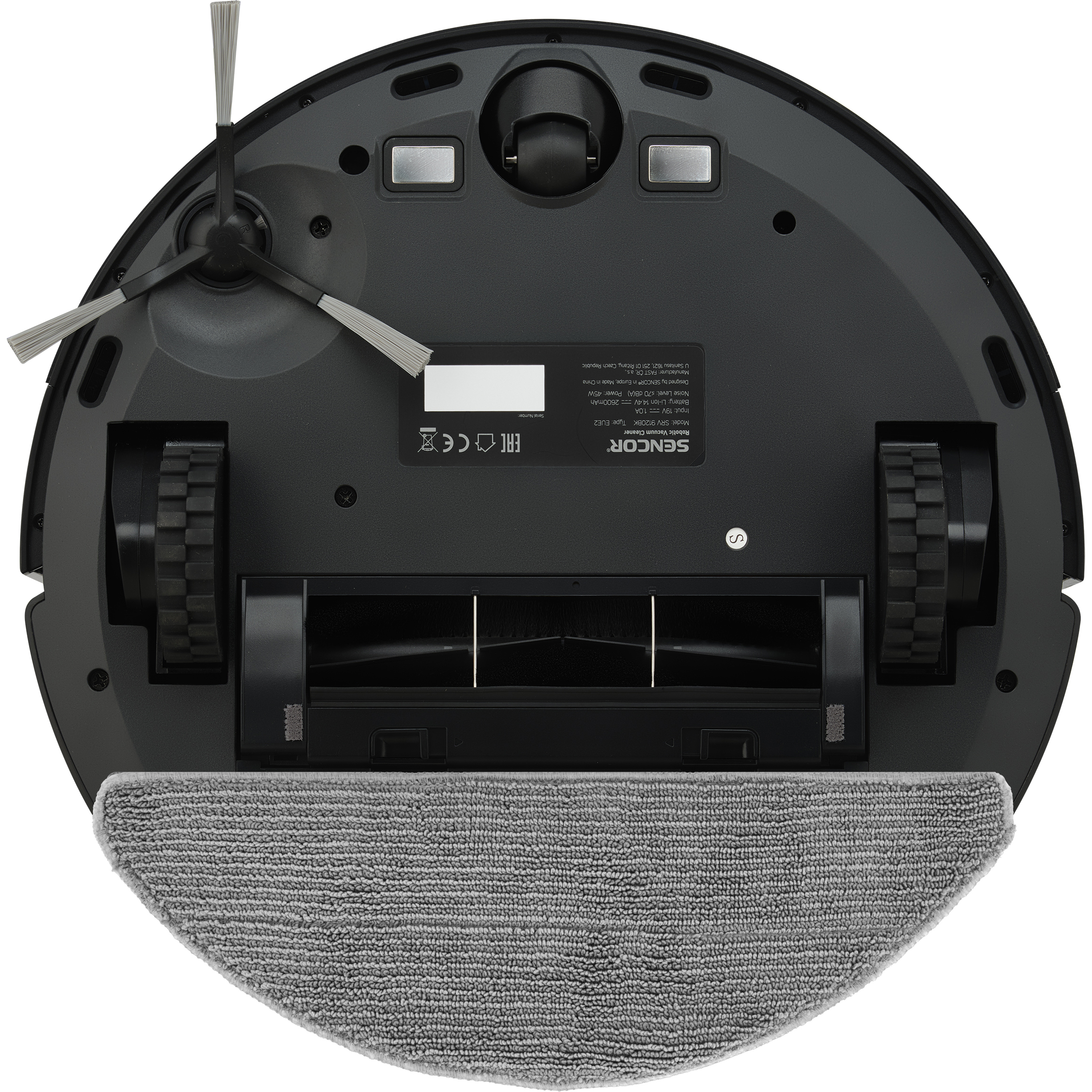 Sencor SRV 9120BK robotporszívó nedves mop funkcióval