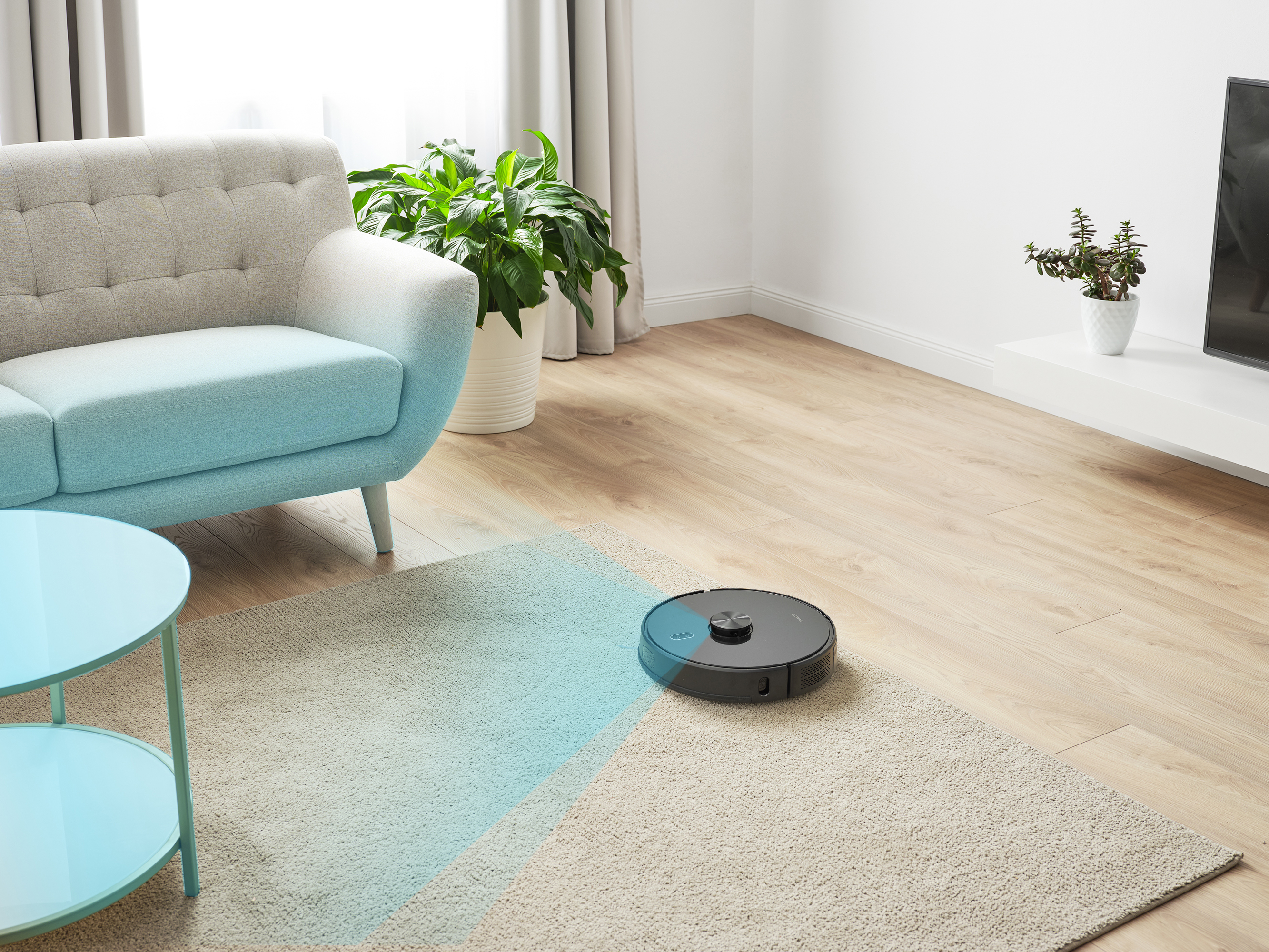 Sencor SRV 9120BK robotporszívó nedves mop funkcióval