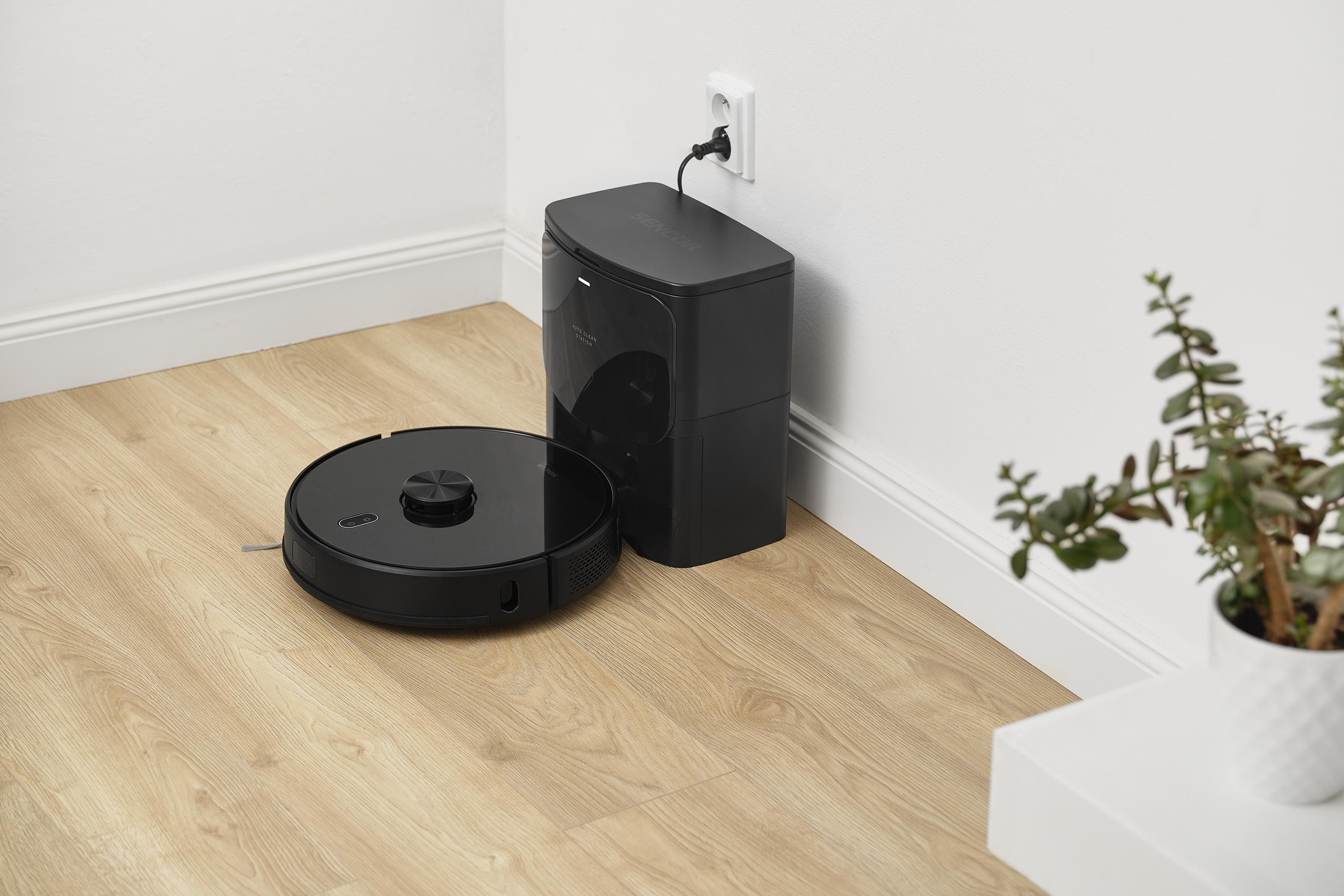 Sencor SRV 9185BK robotporszívó felmosó funkcióval