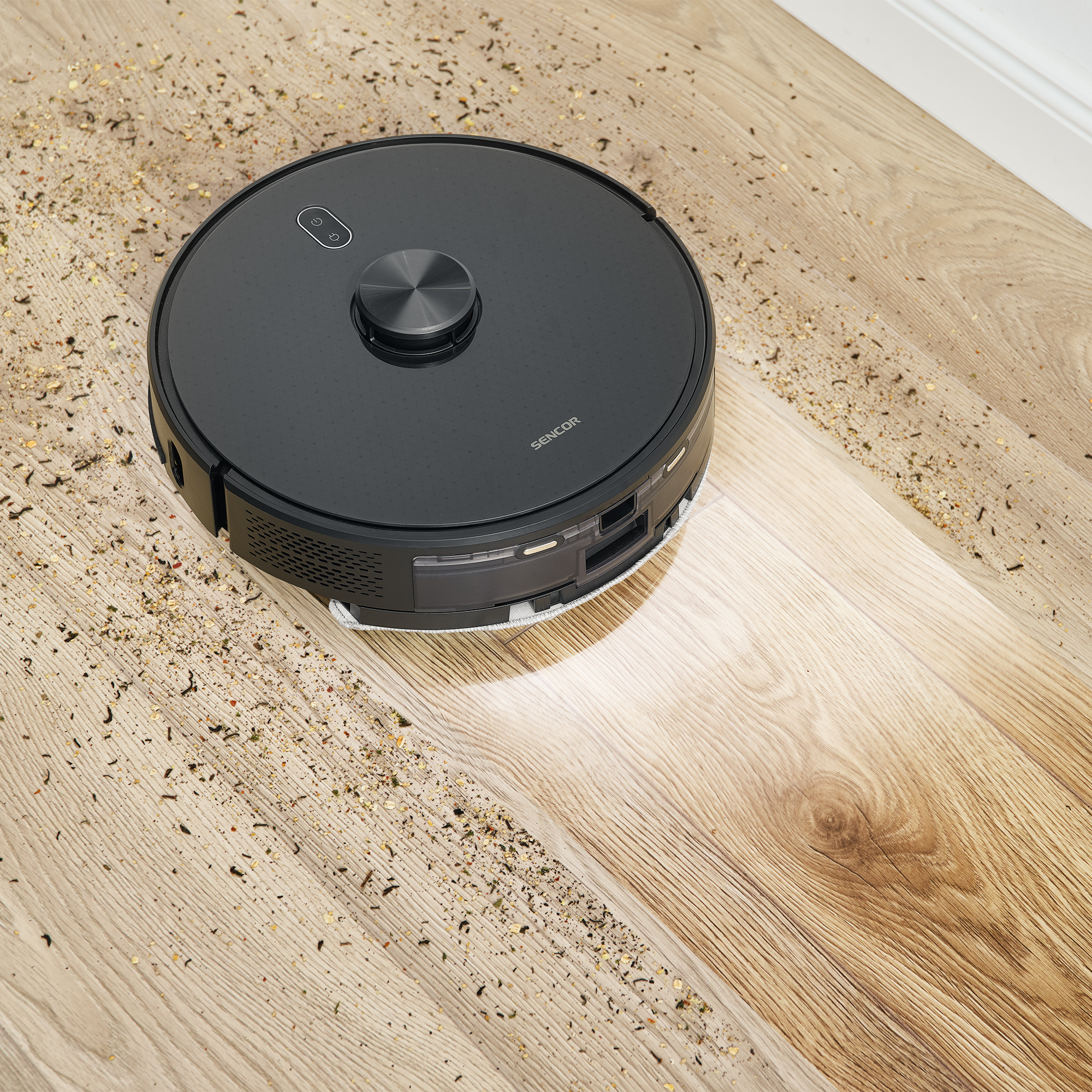 Sencor SRV 9185BK robotporszívó felmosó funkcióval
