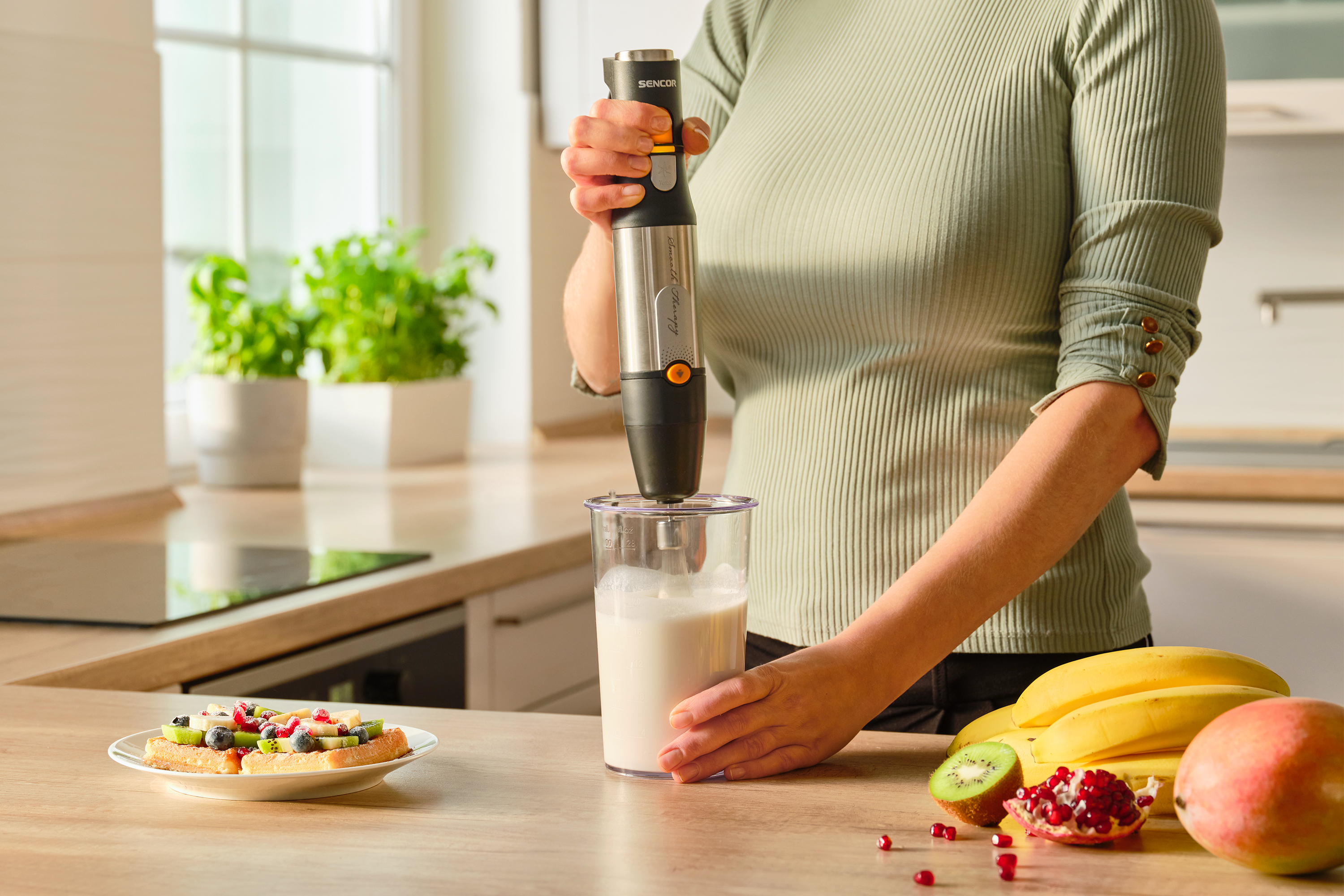 Sencor SHB 6302BK 4-in-1 hand blender with accessories
