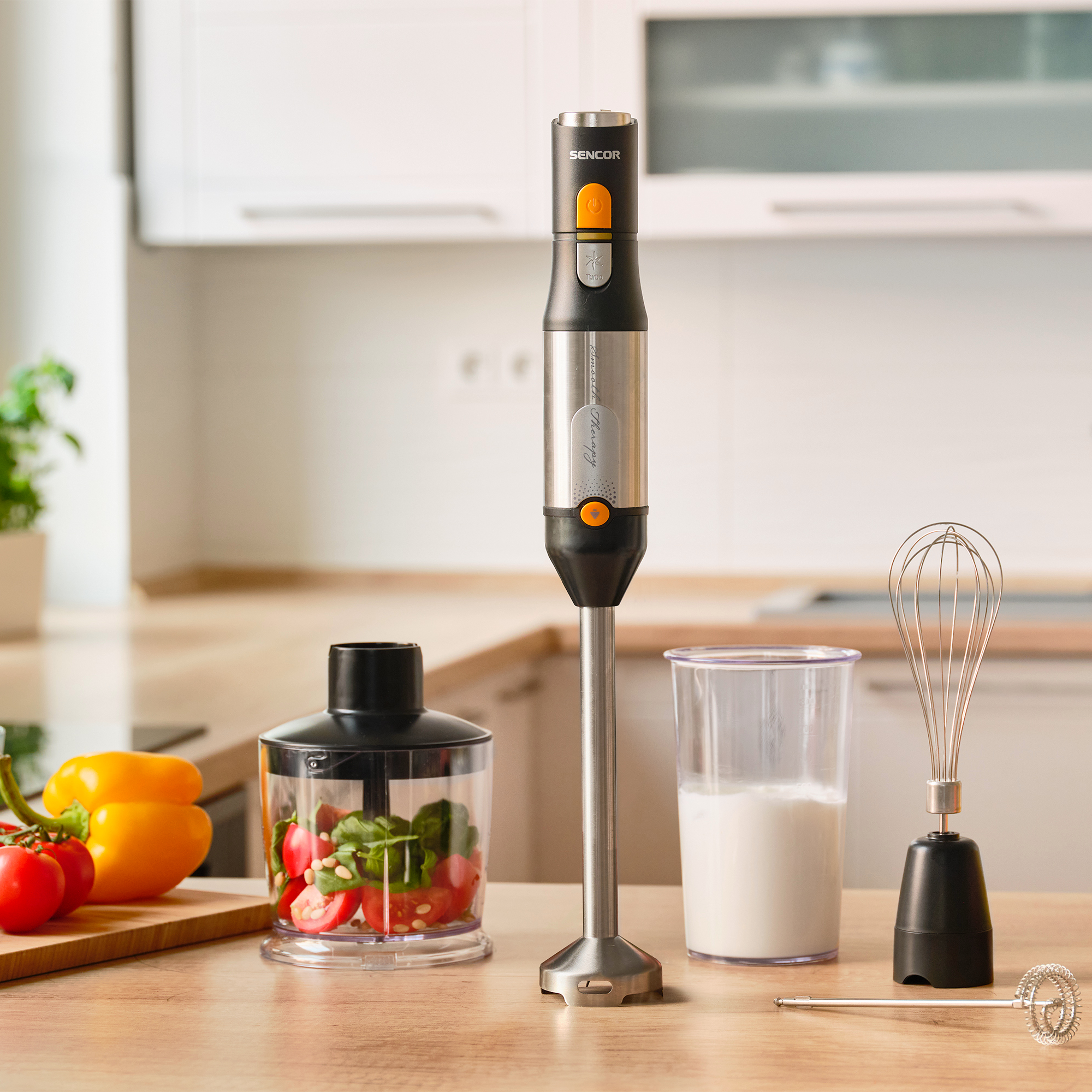 Sencor SHB 6302BK 4-in-1 hand blender with accessories