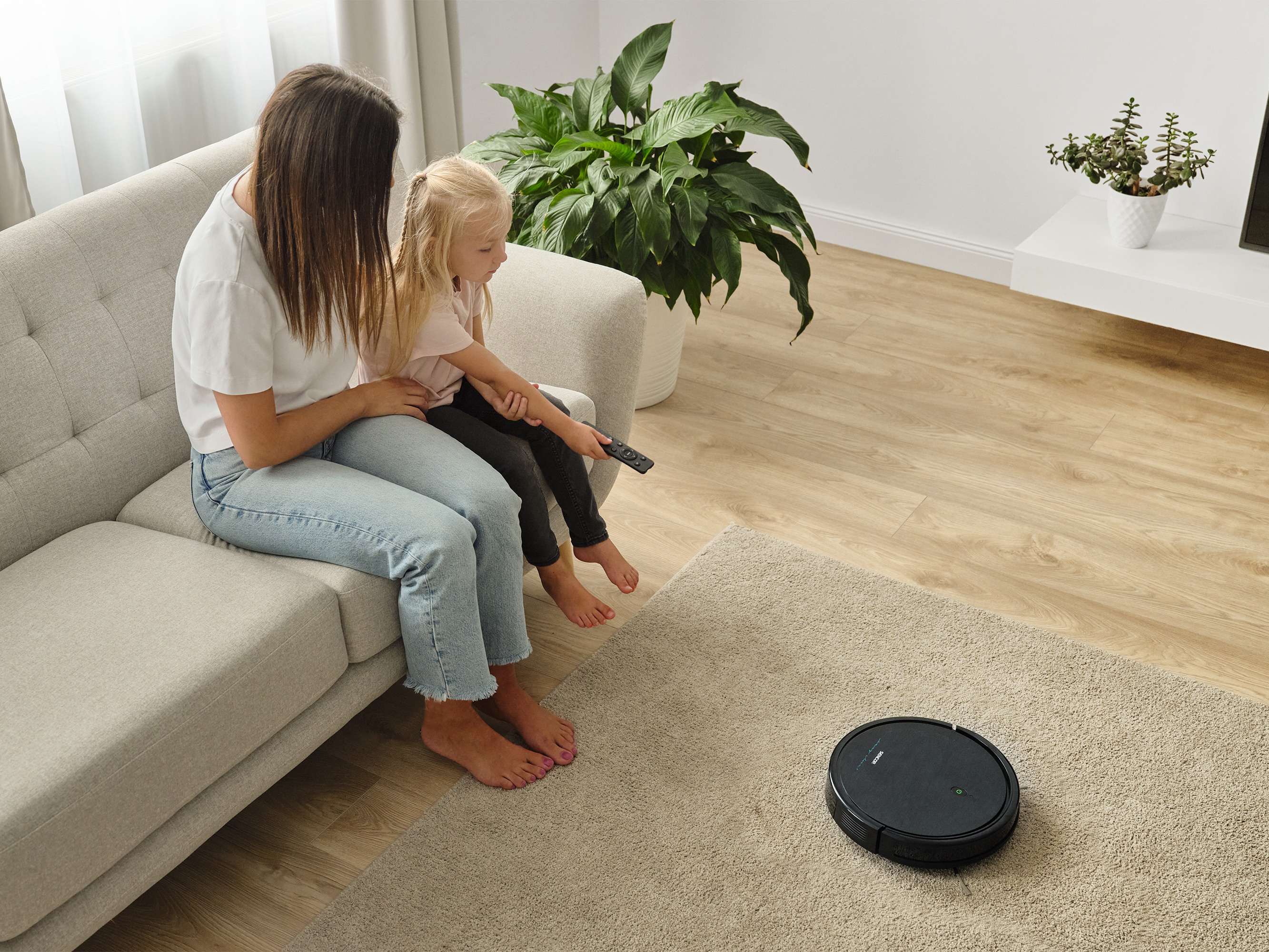 Sencor SRV 3160TQ easyclean+ robotporszívó nedves mop funkcióval