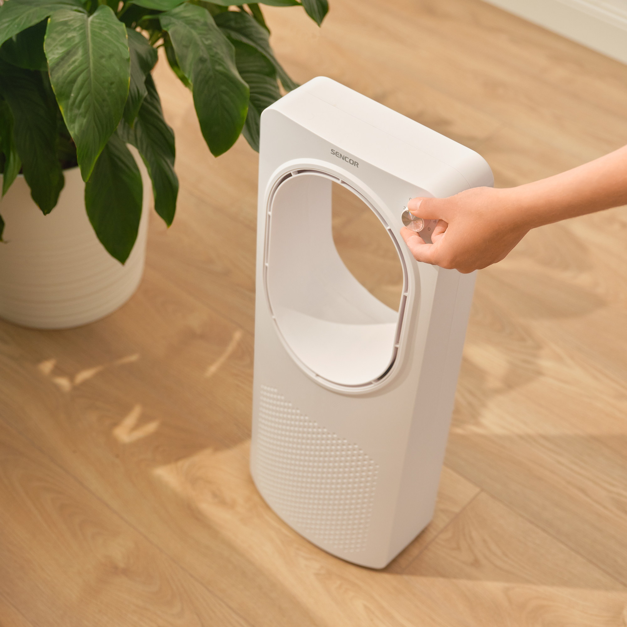 Sencor SFT 2403WH lapát nélküli ventilátor