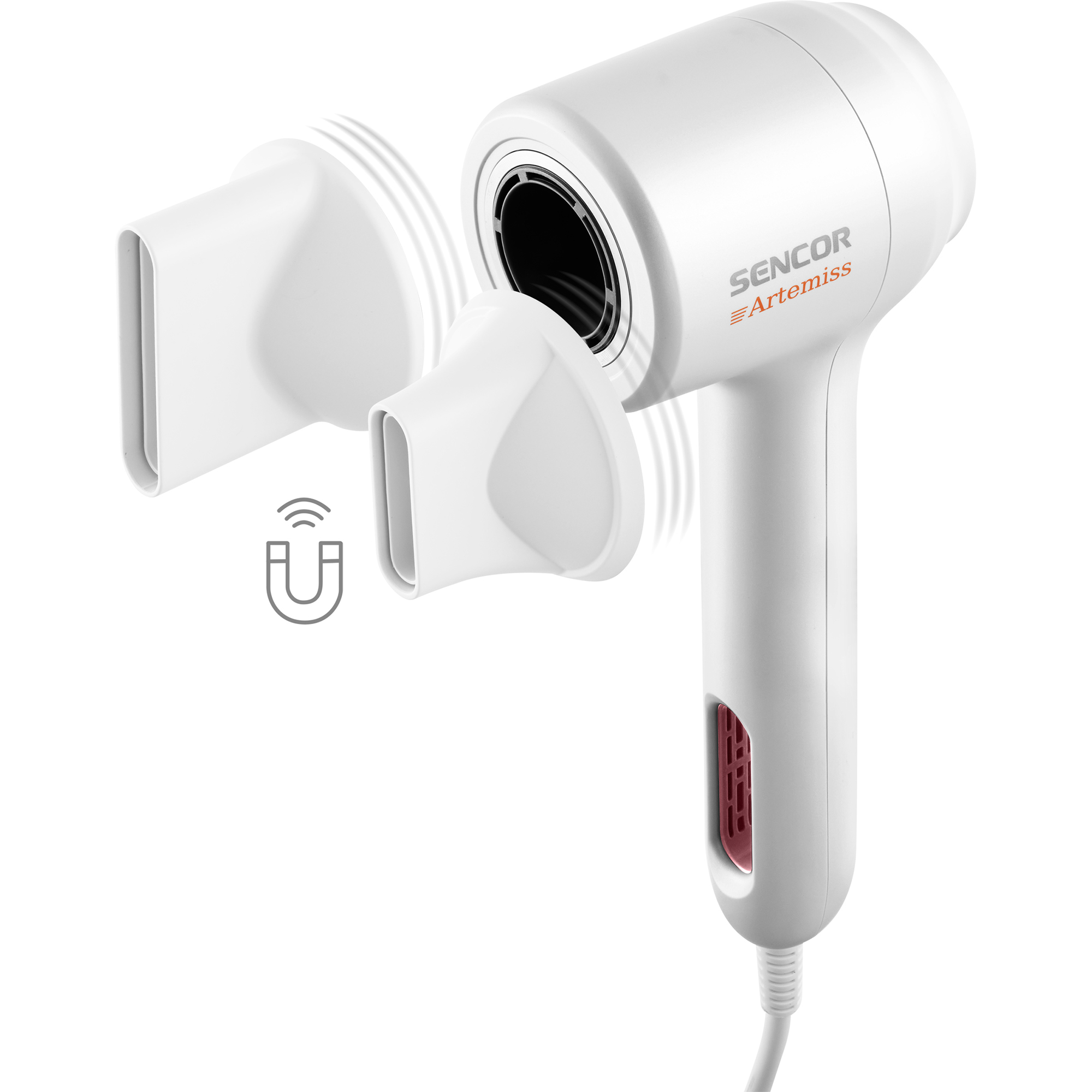 Sencor suszarka do włosów z jonizacją i cyfrowym silnikiem bldc SHD 9100RS