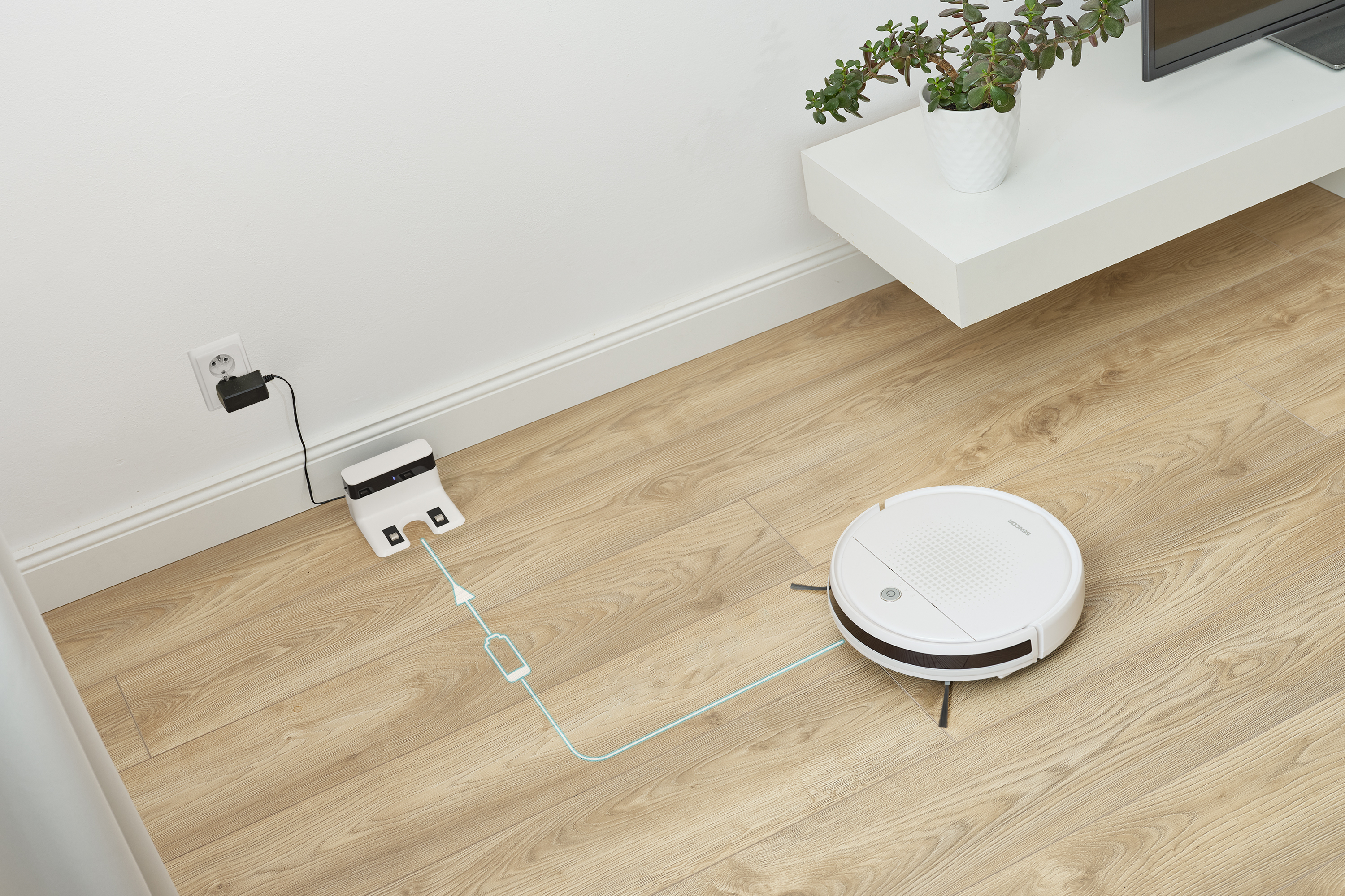 Sencor SRV 1550WH robotporszívó