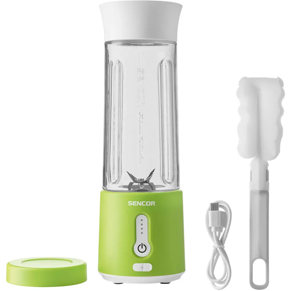 Sencor SBL 131GR battery-powered smoothie blender, package contents