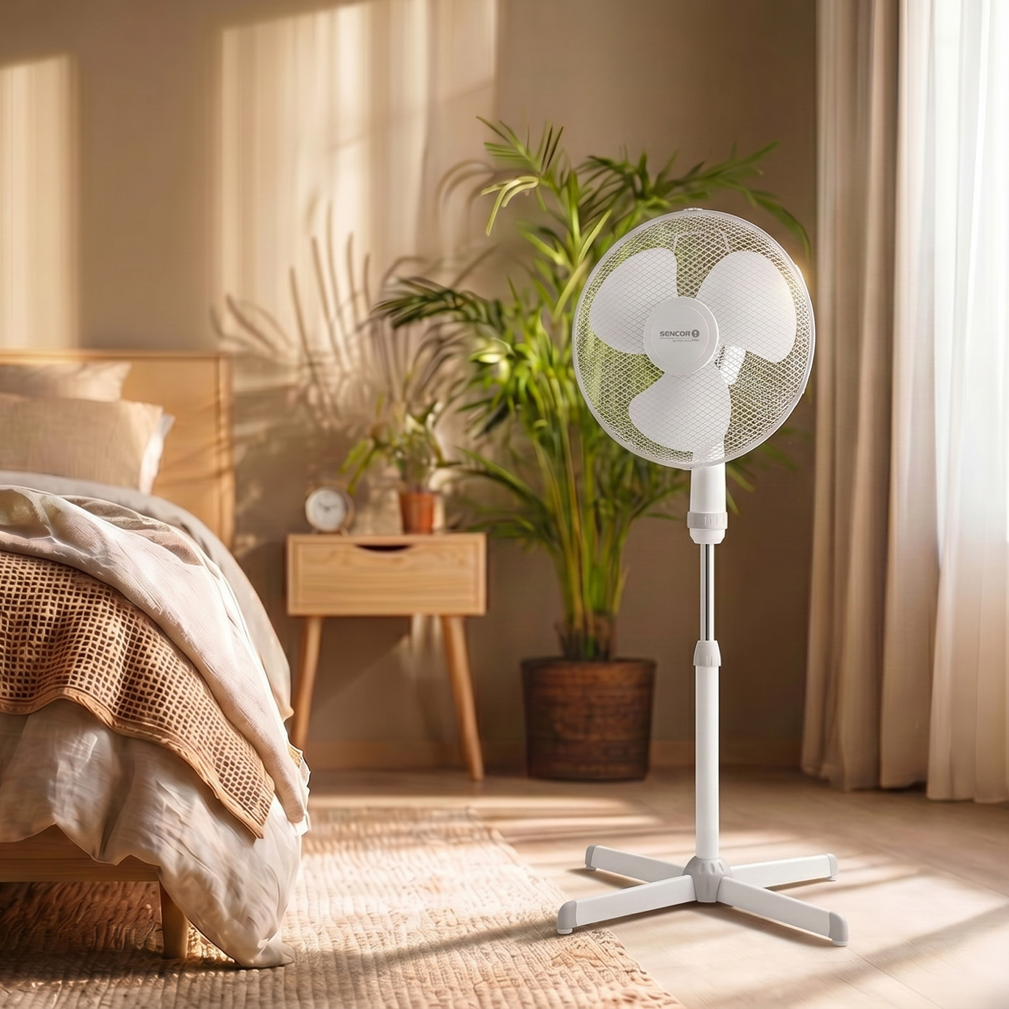 Sencor stojanový ventilátor SFN 4047WH-EUE3