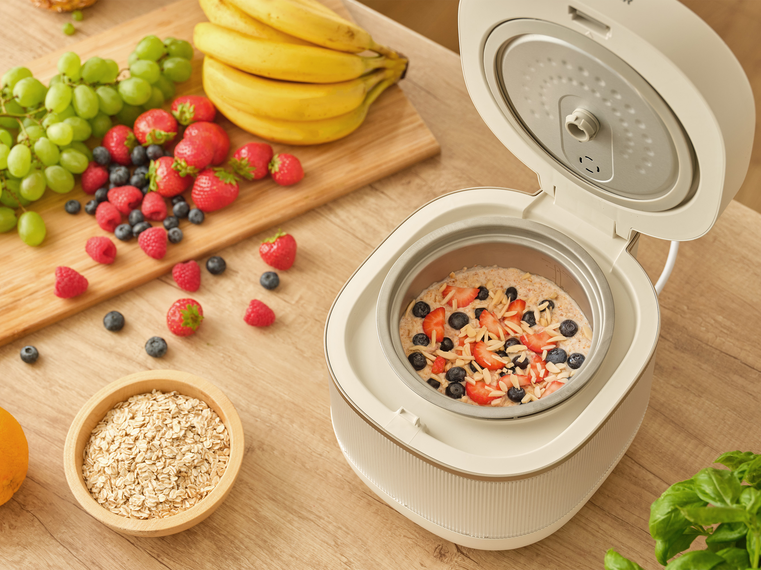Sencor SRM 2000WH multifunkciós rizsfőző low carb funkcióval