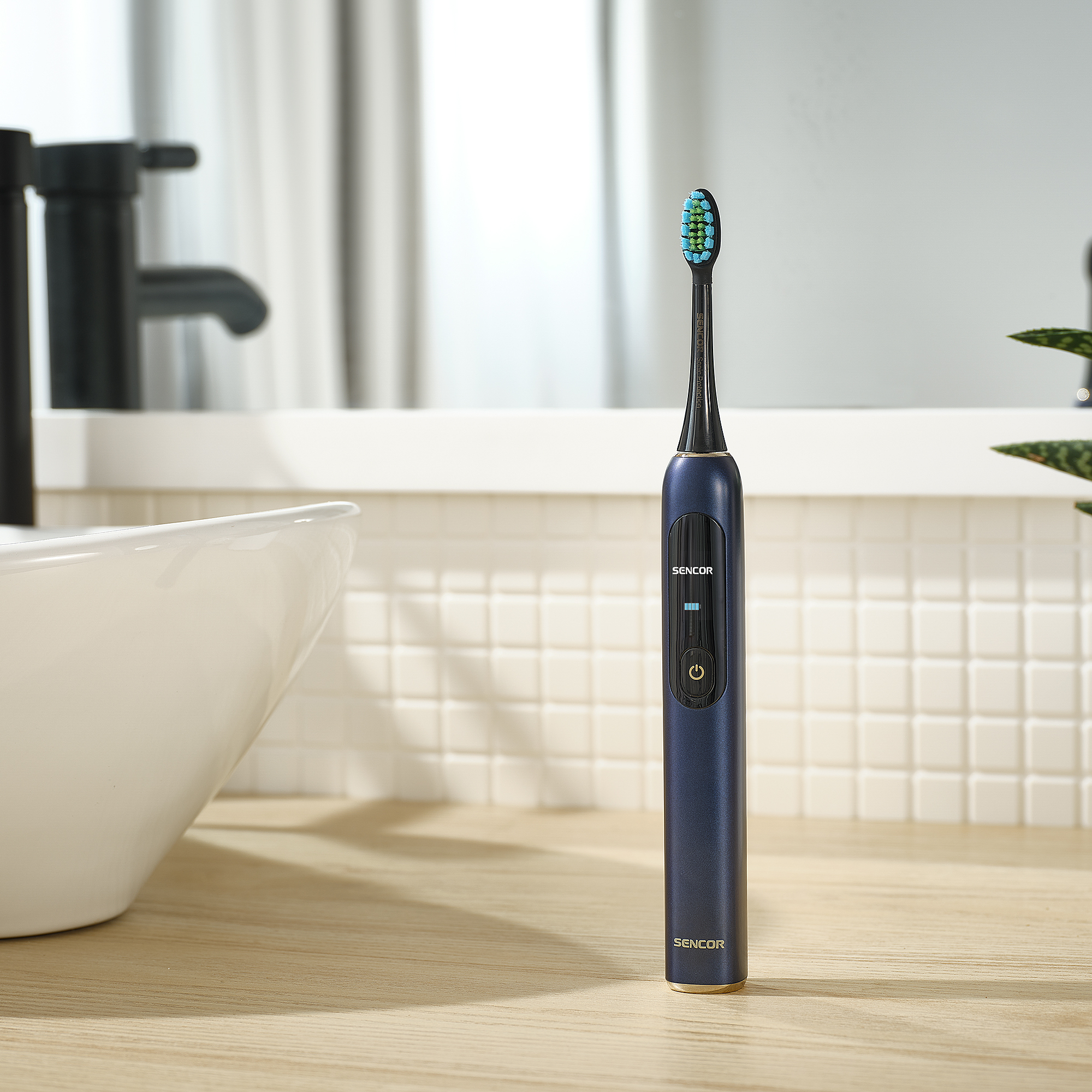 Sencor soniczna szczoteczka do zębów z inteligentnym timerem SOC 5010BL