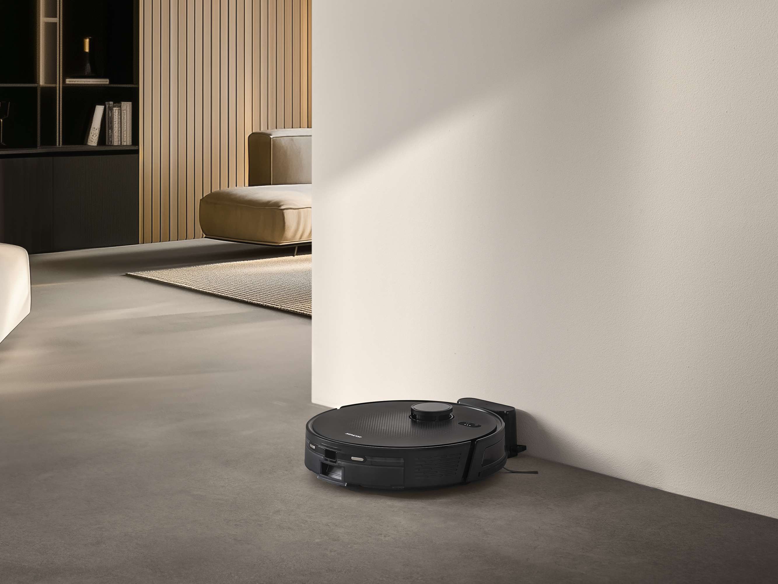 Sencor SRV 9020BK robotporszívó felmosó funkcióval