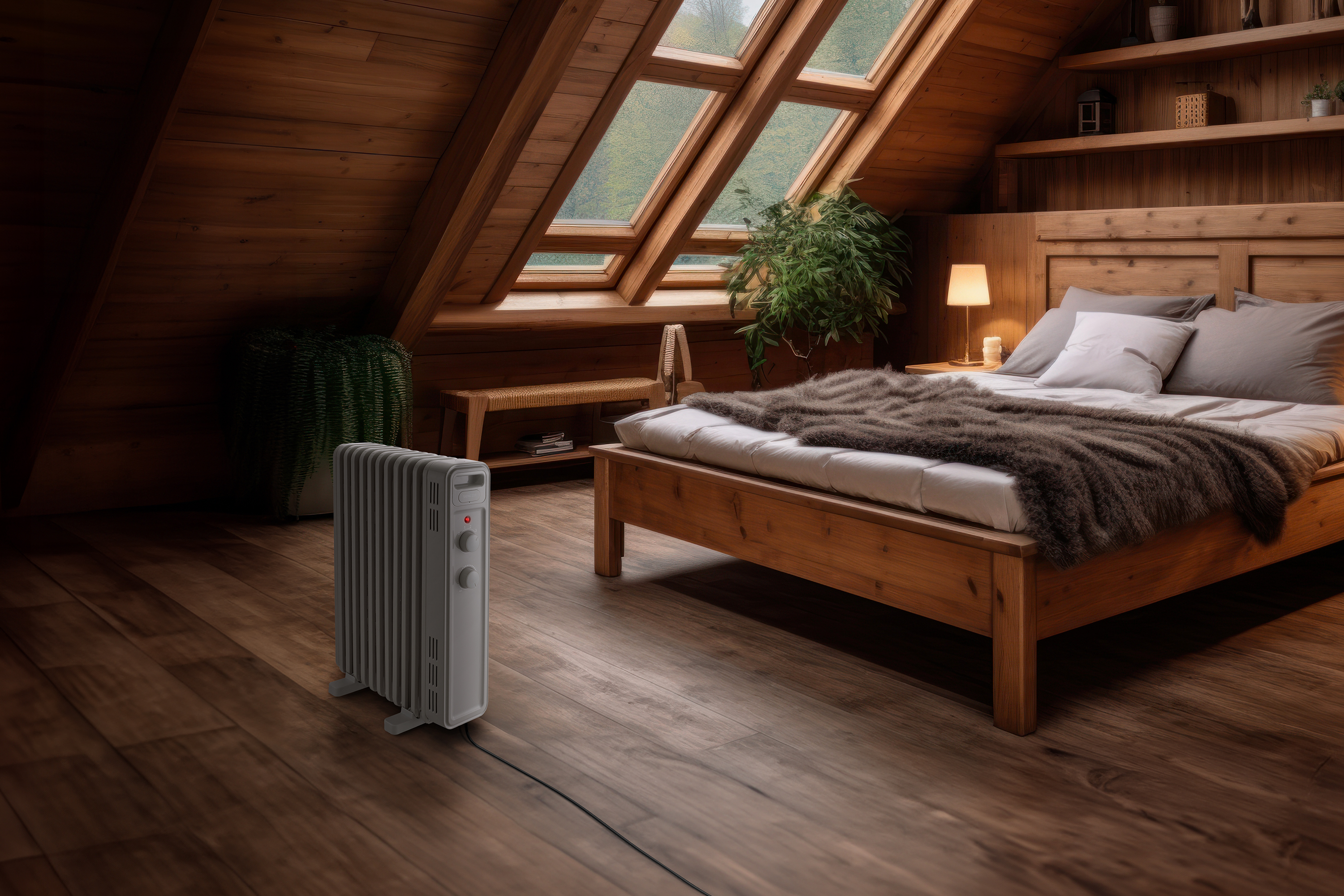 Sencor SOH 3411WH oil-filled radiator