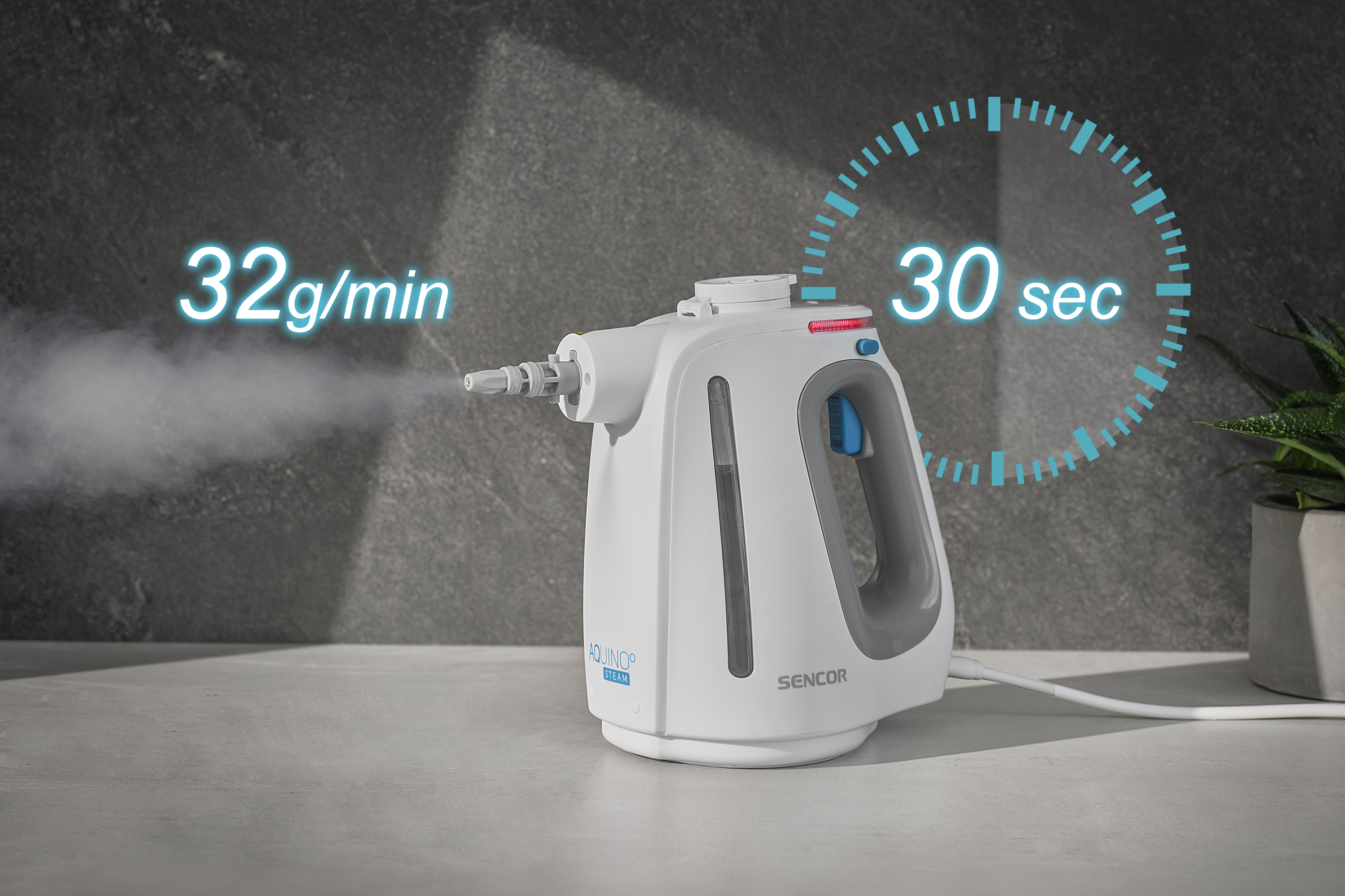 Sencor odkurzacz parowy SSC 3510WH AQUINO