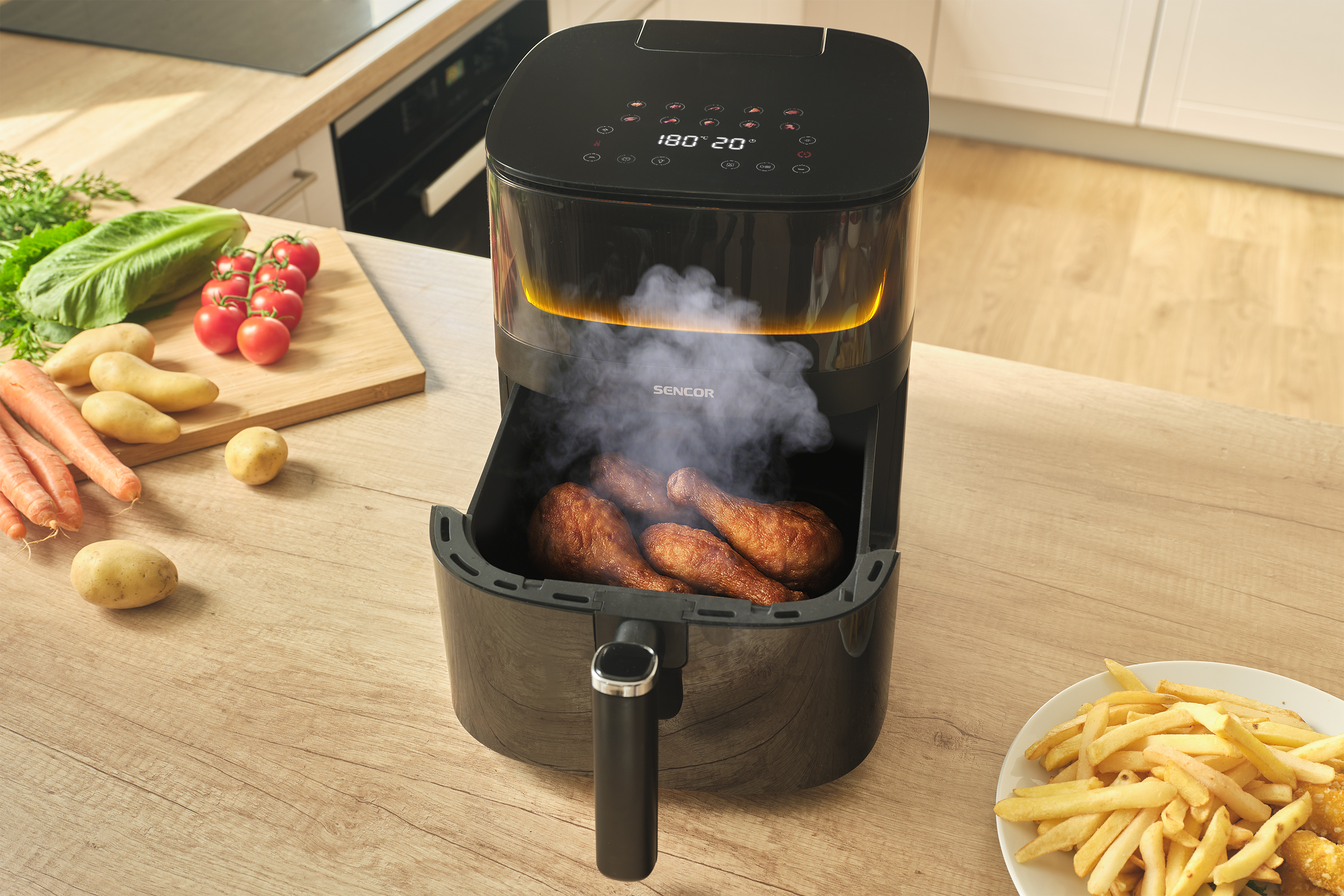 Sencor horkovzdušná fritéza SFR 5050BK Air Fryer