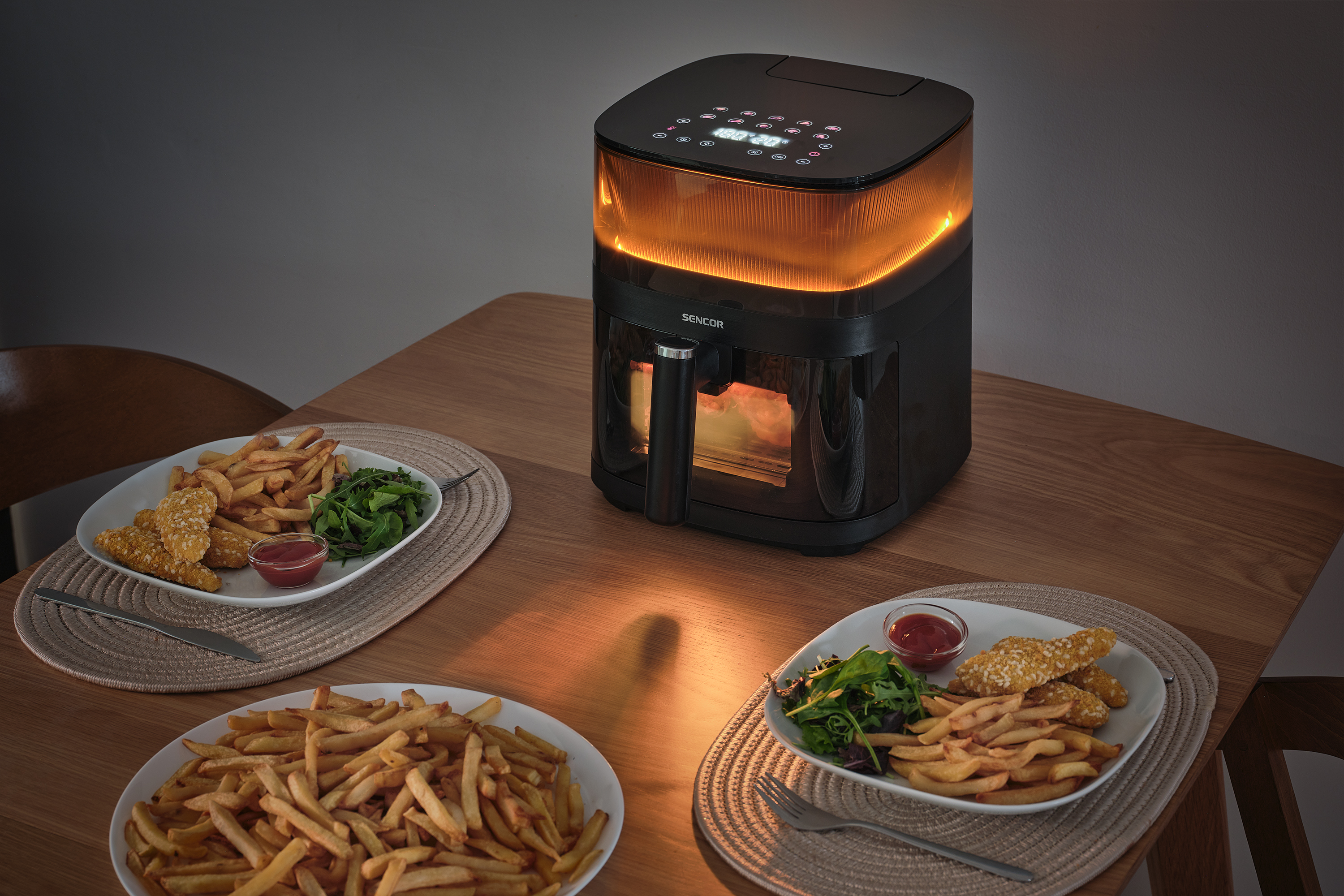Sencor horkovzdušná fritéza SFR 5050BK Air Fryer