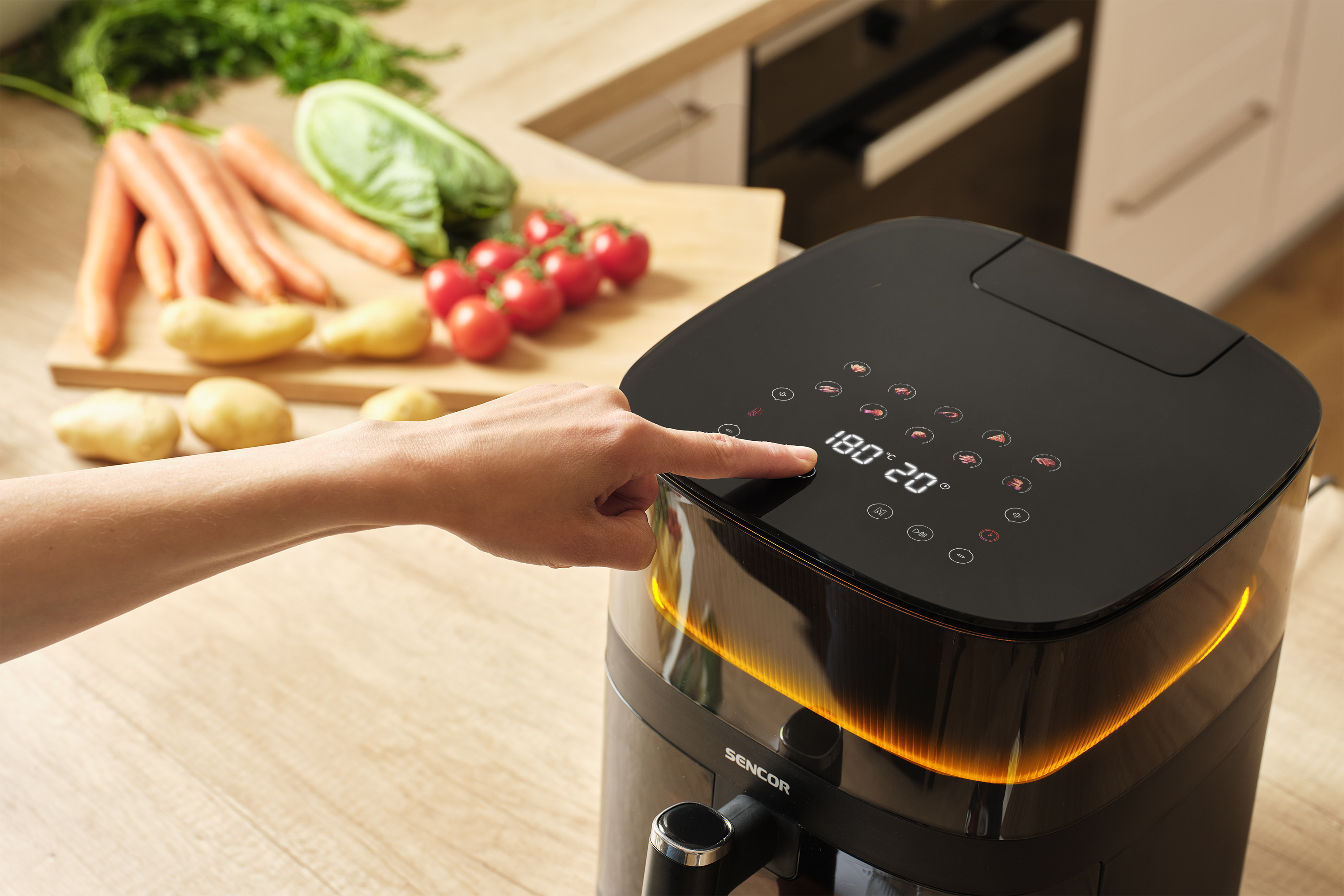 Sencor horkovzdušná fritéza SFR 5050BK Air Fryer
