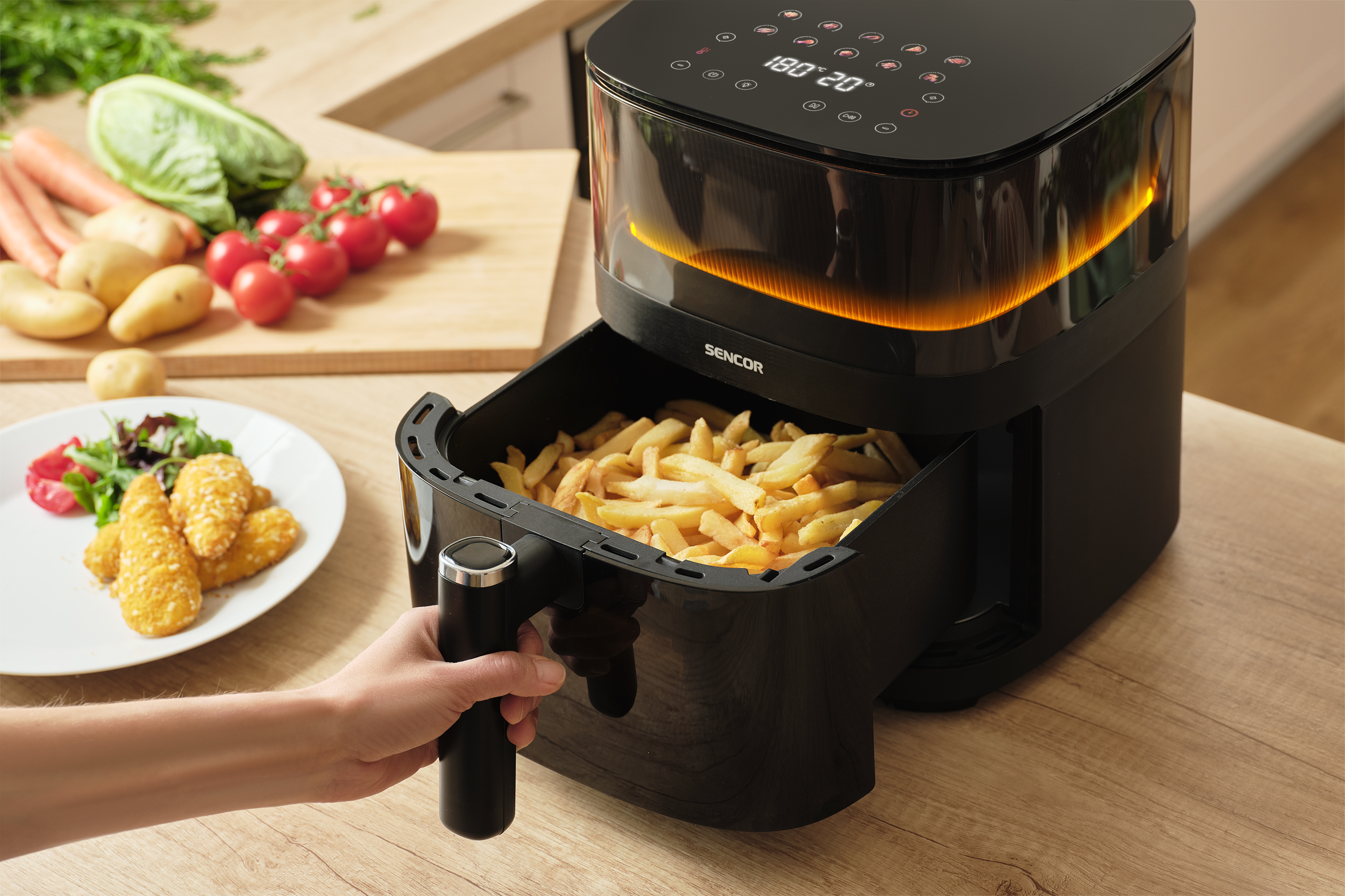 Sencor frytkownica beztłuszczowa SFR 5050BK Air Fryer