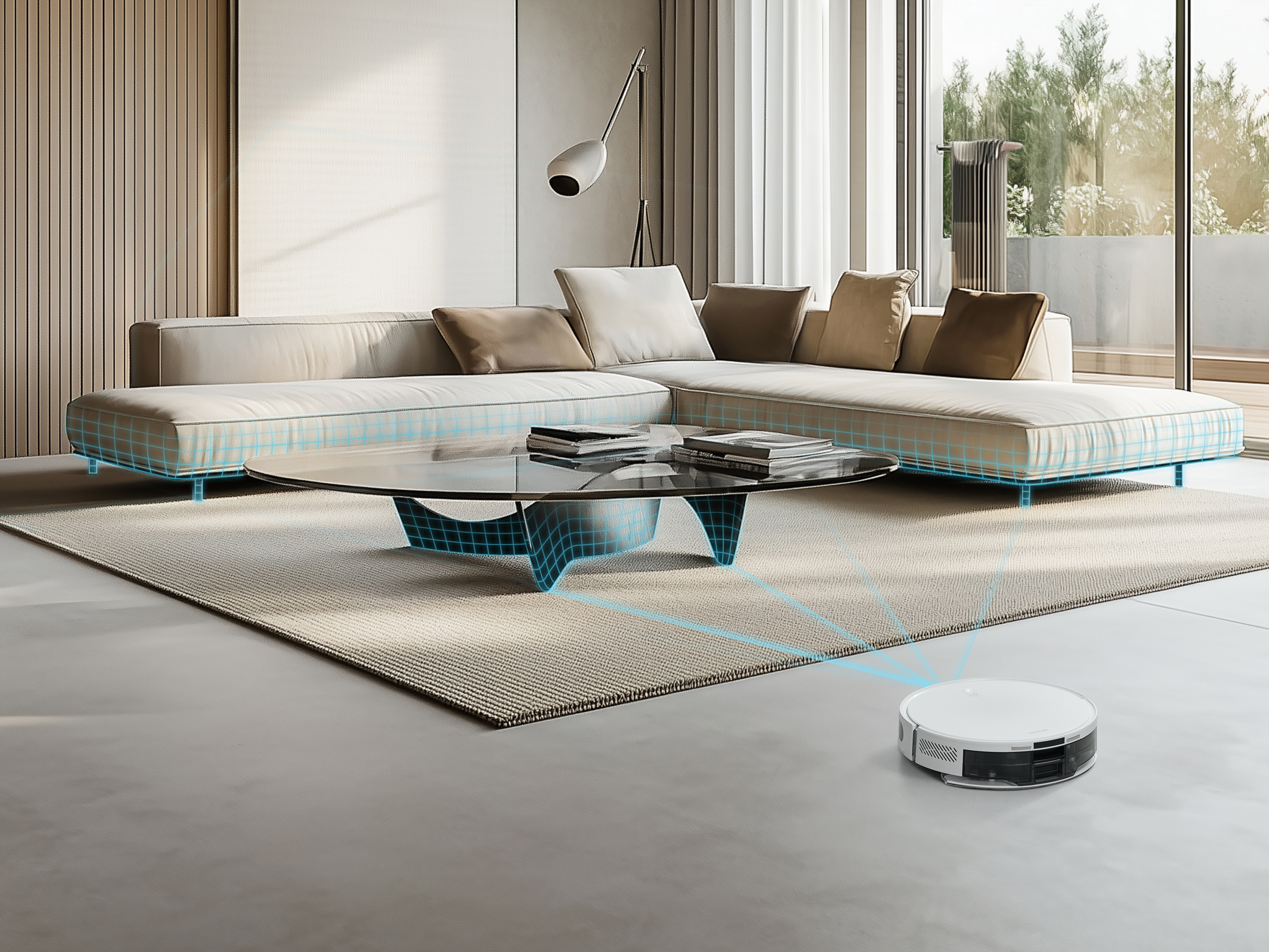 Sencor SRV 7485WH robotporszívó felmosóval és porgyűjtő állomással