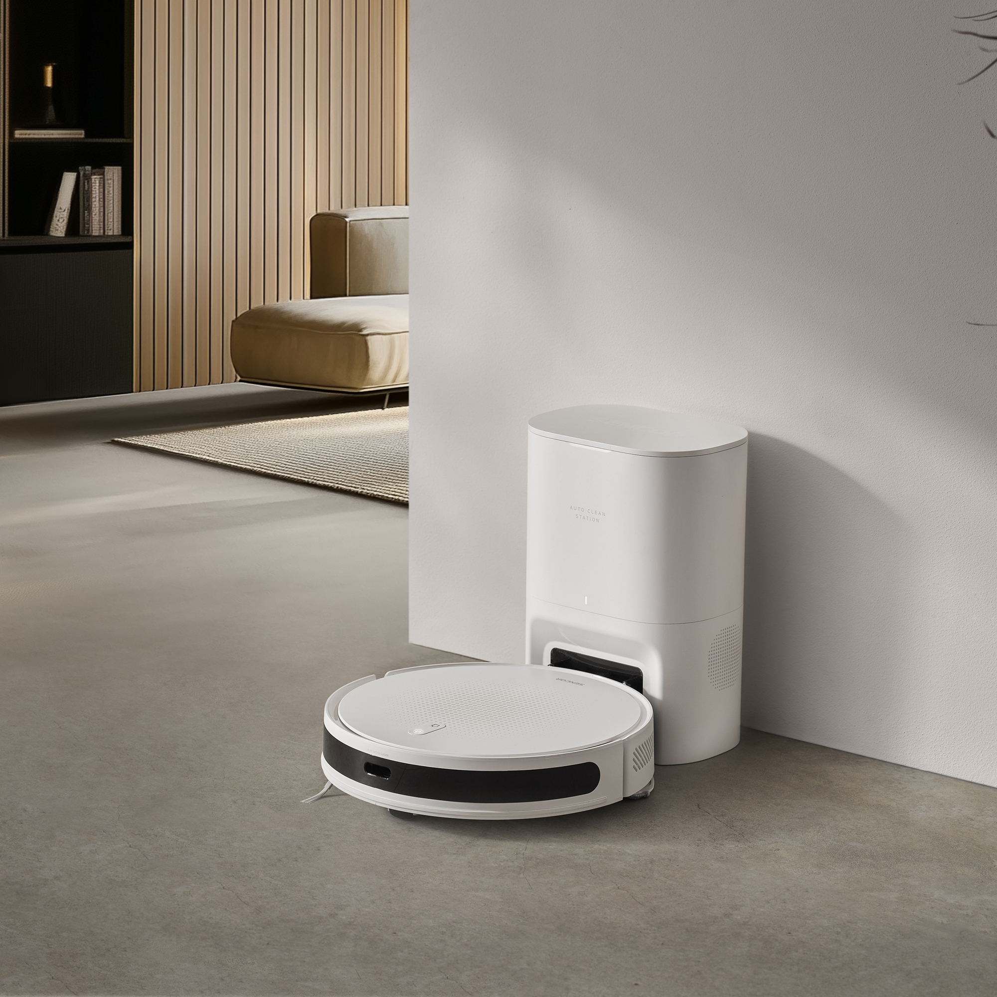 Sencor SRV 7485WH robotporszívó felmosóval és porgyűjtő állomással
