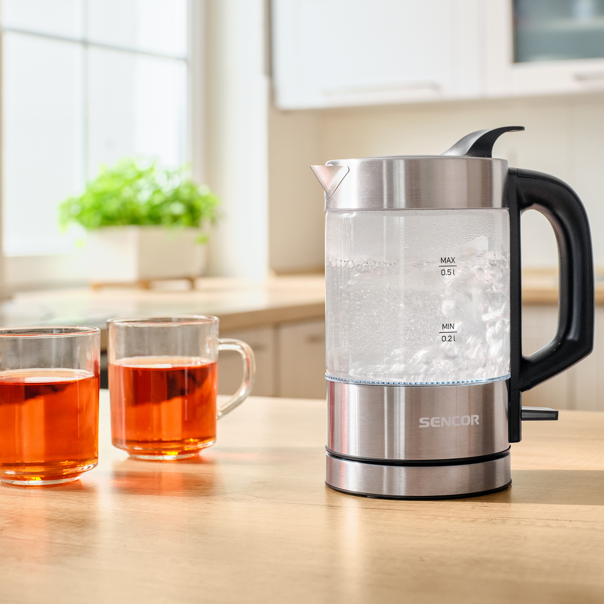 Sencor SWK 160SS travel kettle